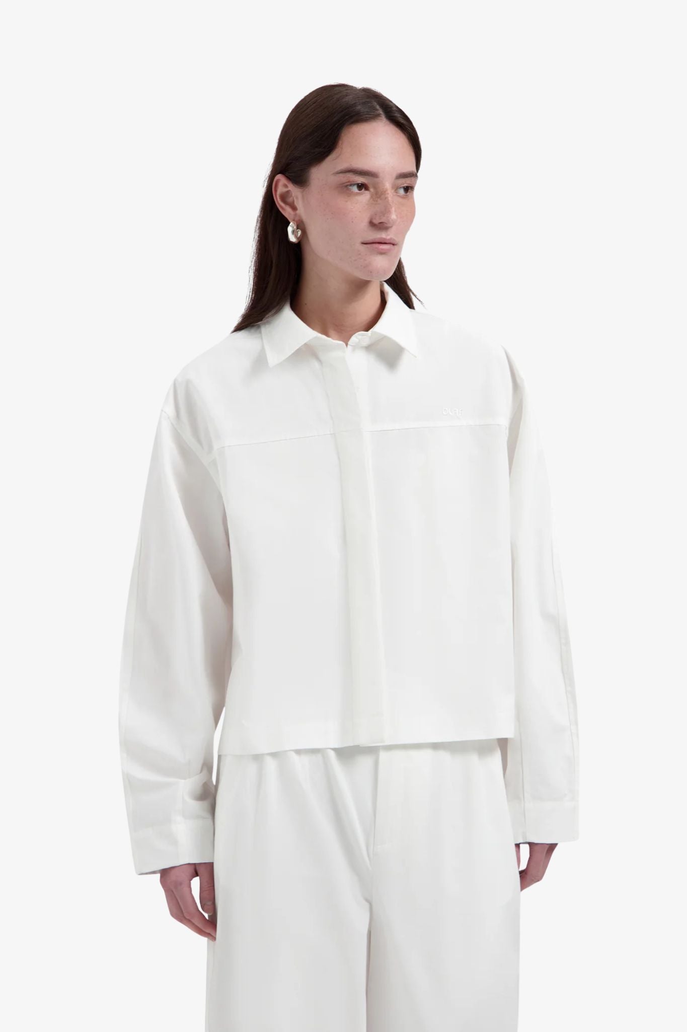 Retro logo boxy shirt