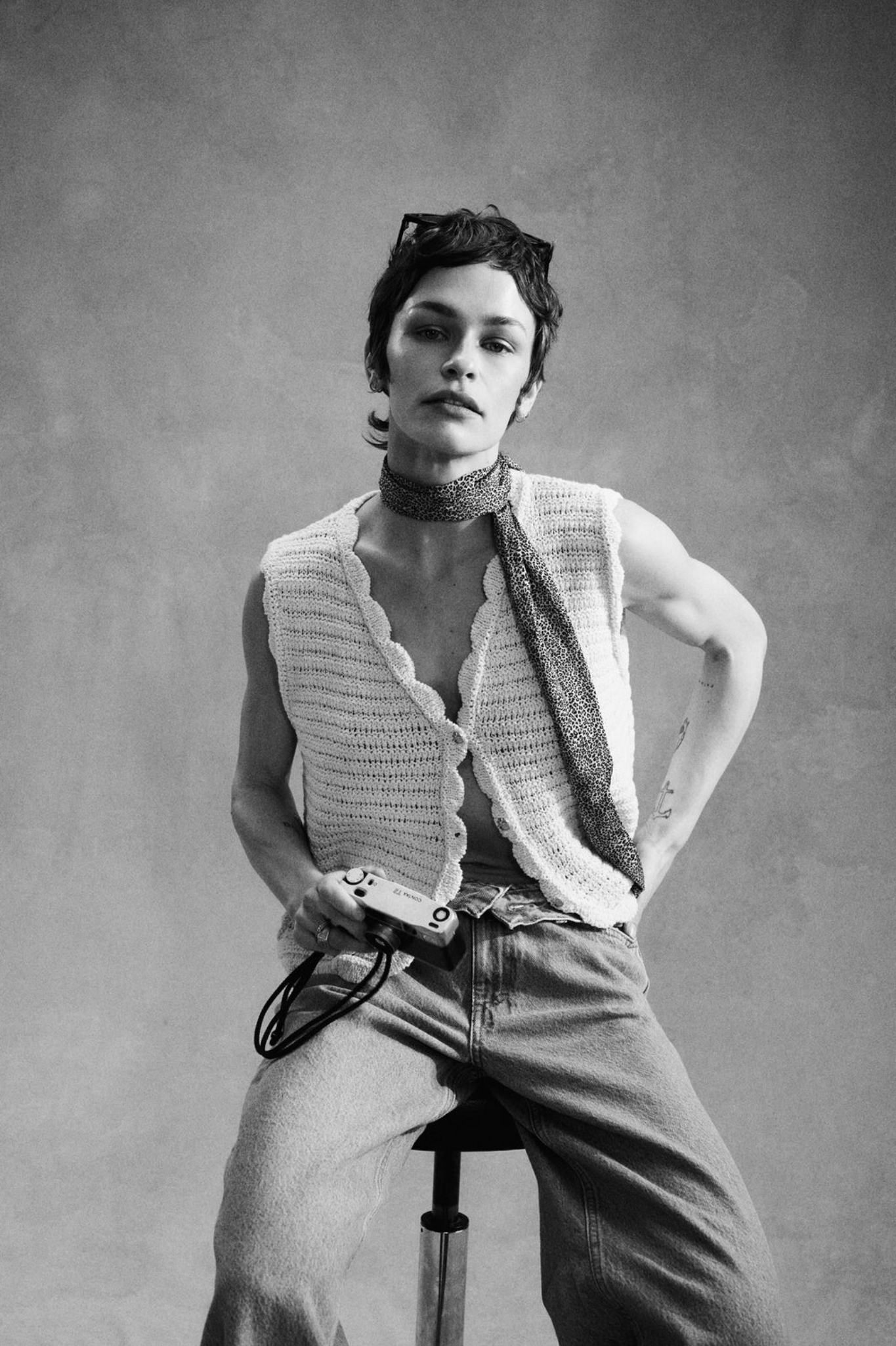Yanis knitted top