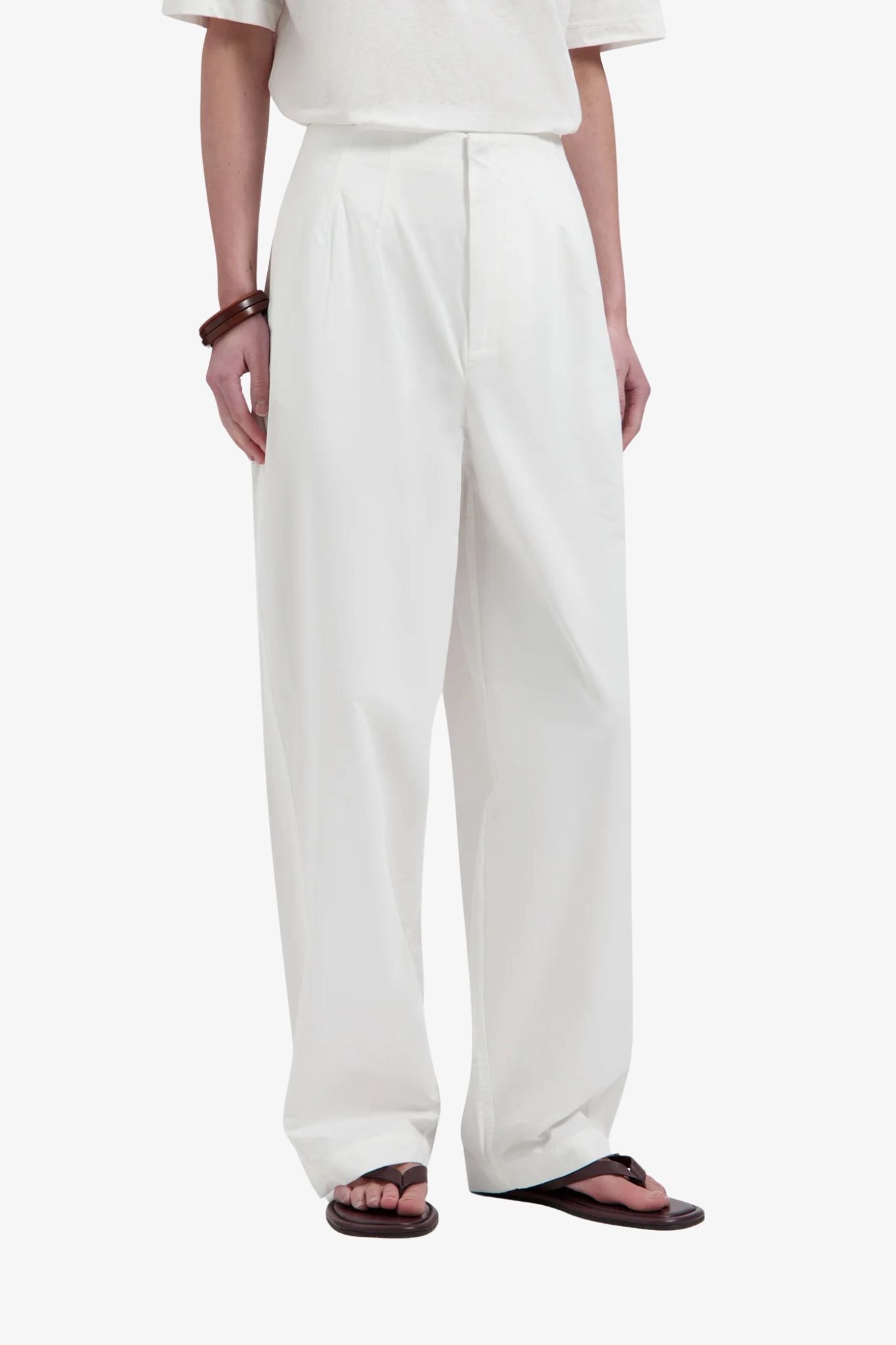 Barrel leg pants