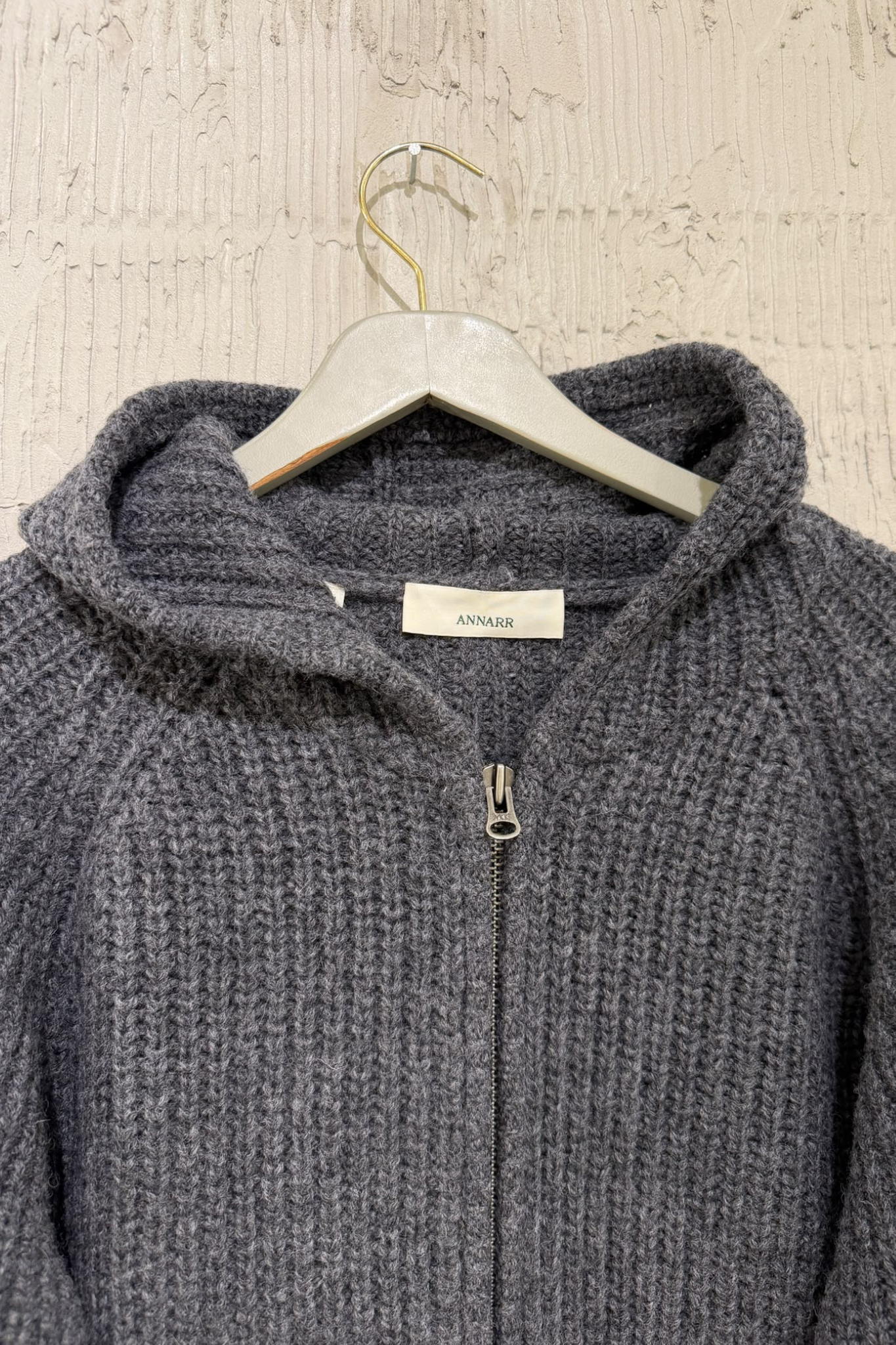 Annarr | anrfred knit hoodie
