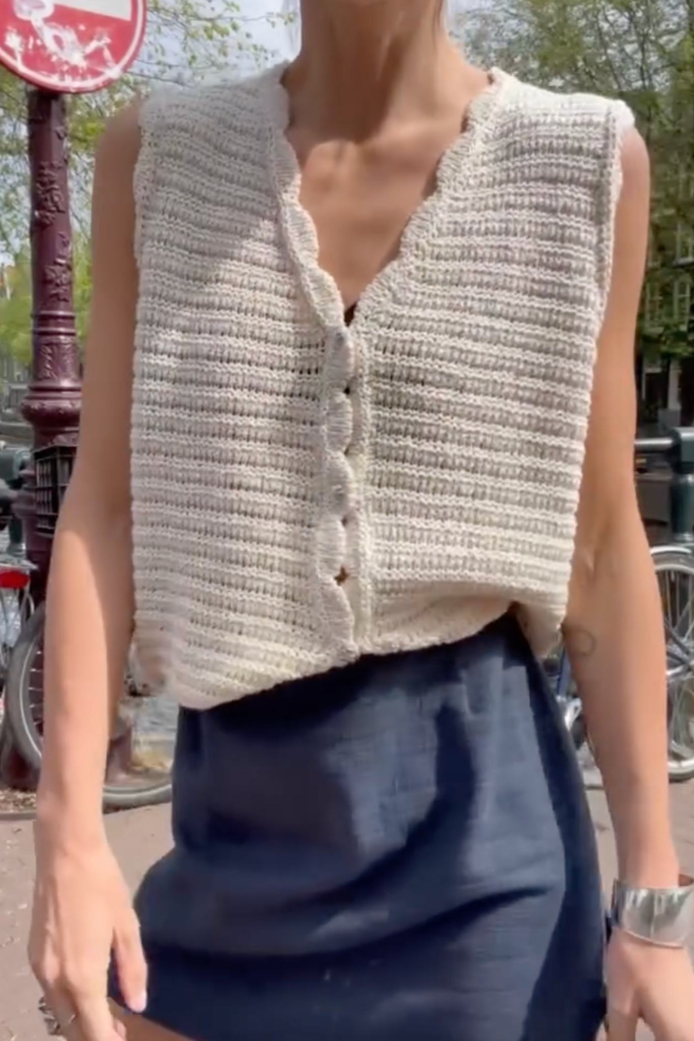 Yanis knitted top