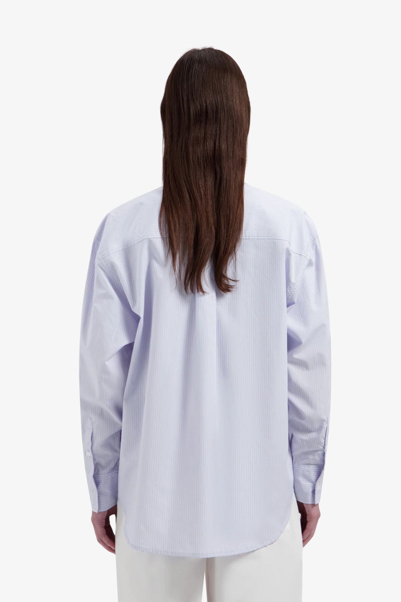 Stripe oversized shirt