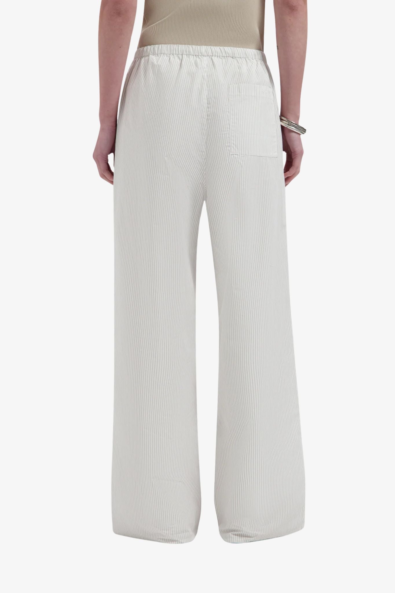 Stripe drapey pants