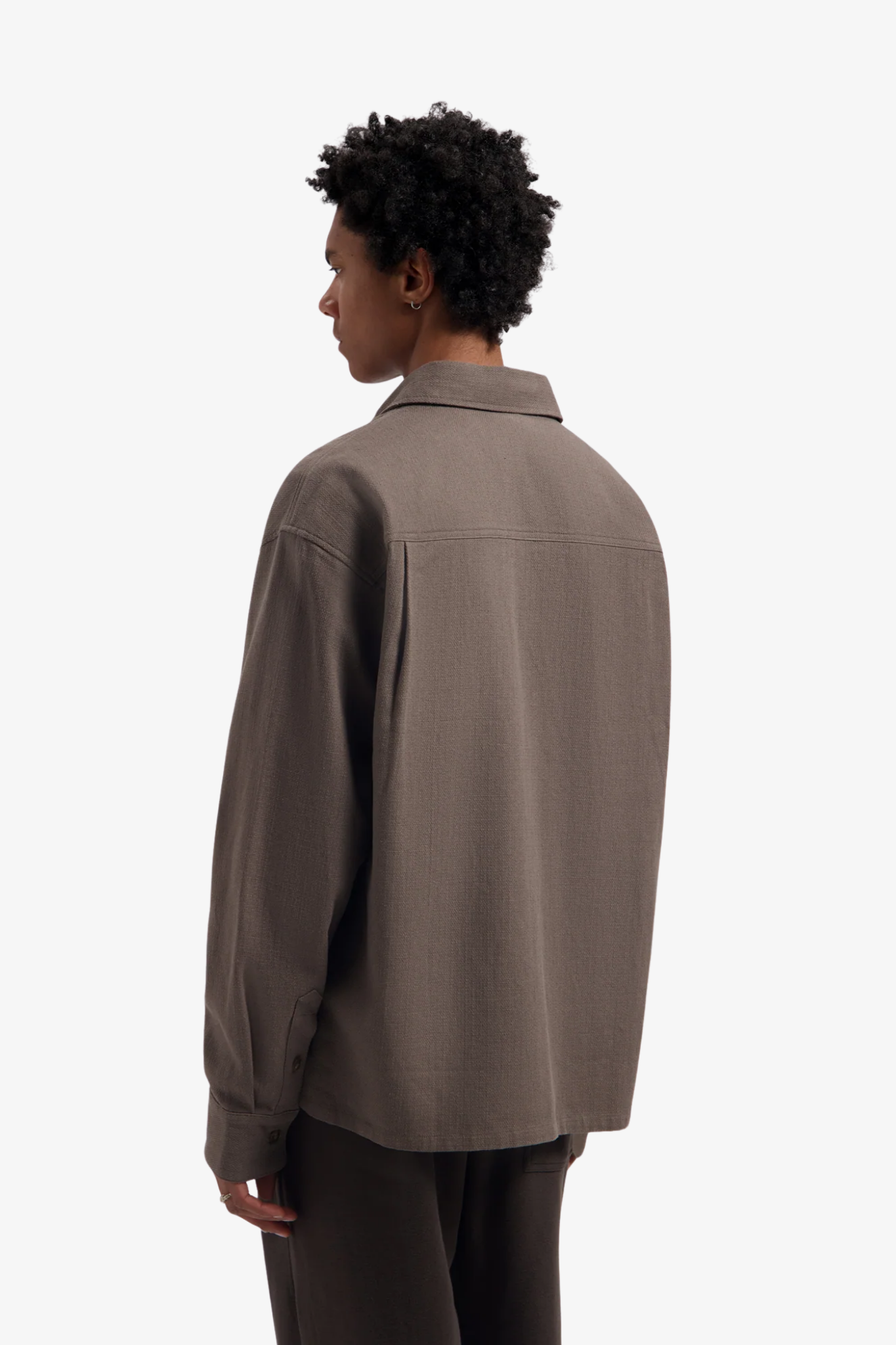 Olaf | Textured boxy shirt