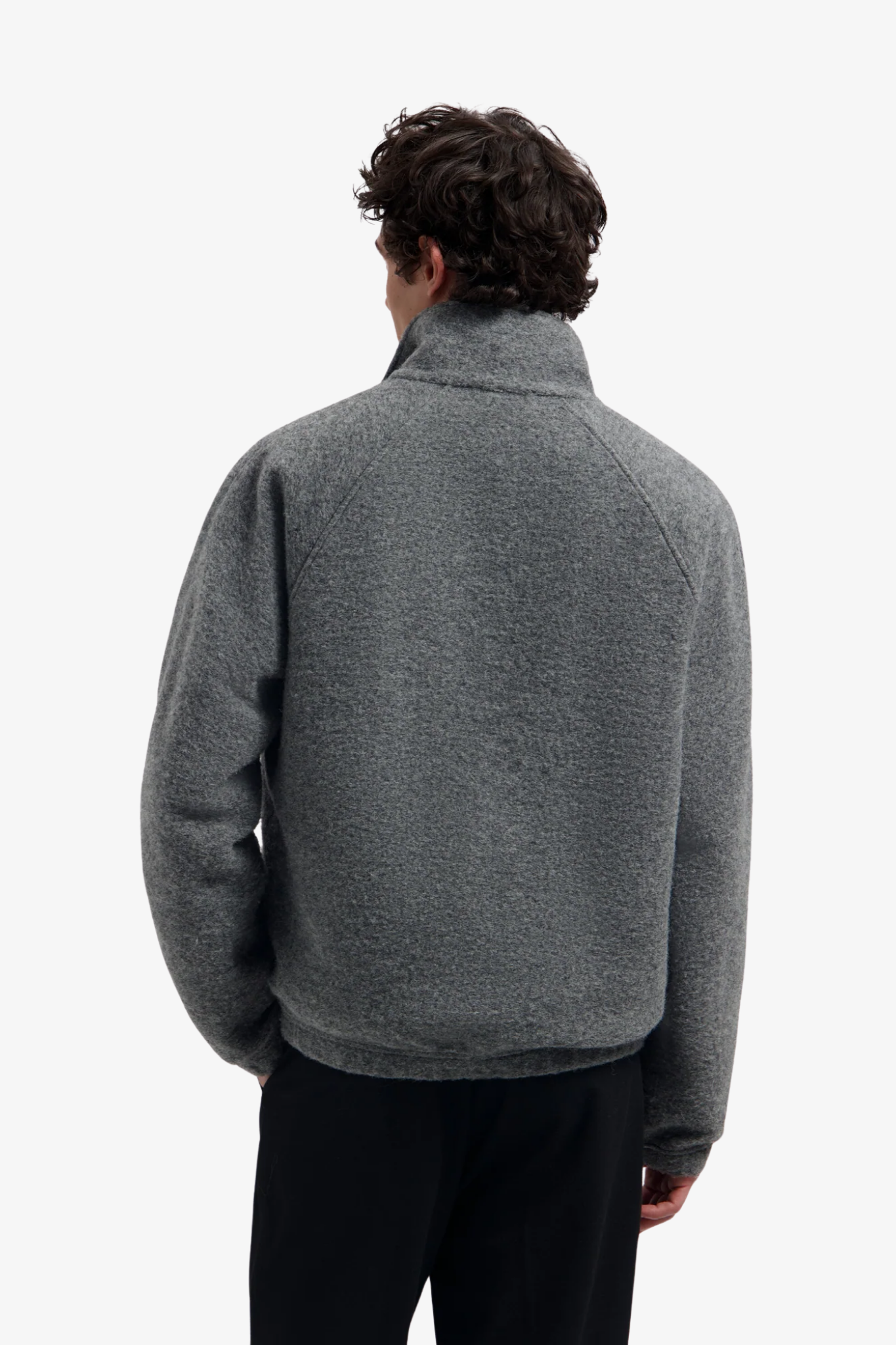 Olaf | Wool fleece zip jacket