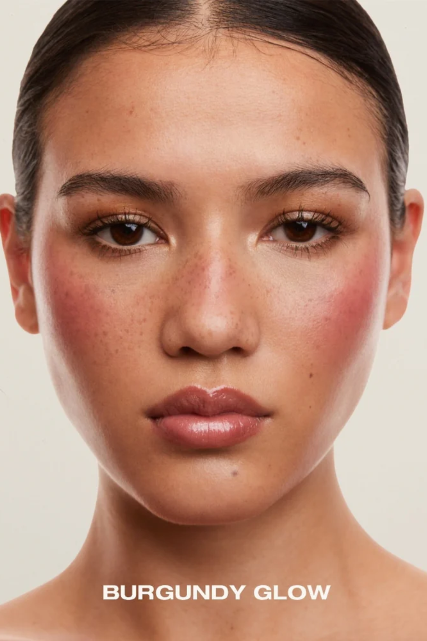 Blissfull blush burgundy glow