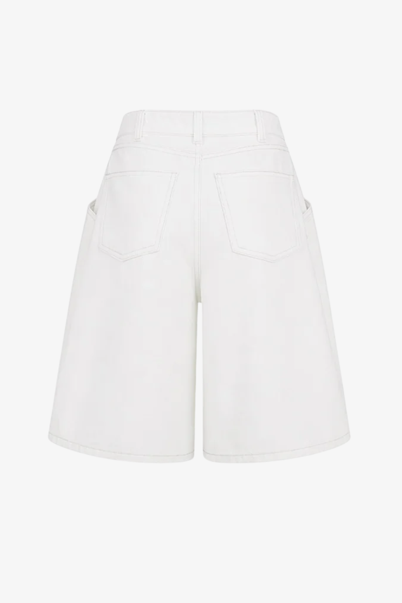 Azure denim shorts