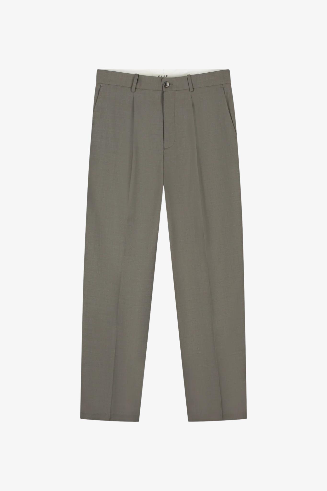 Olaf | Regular Wool Pleated pant