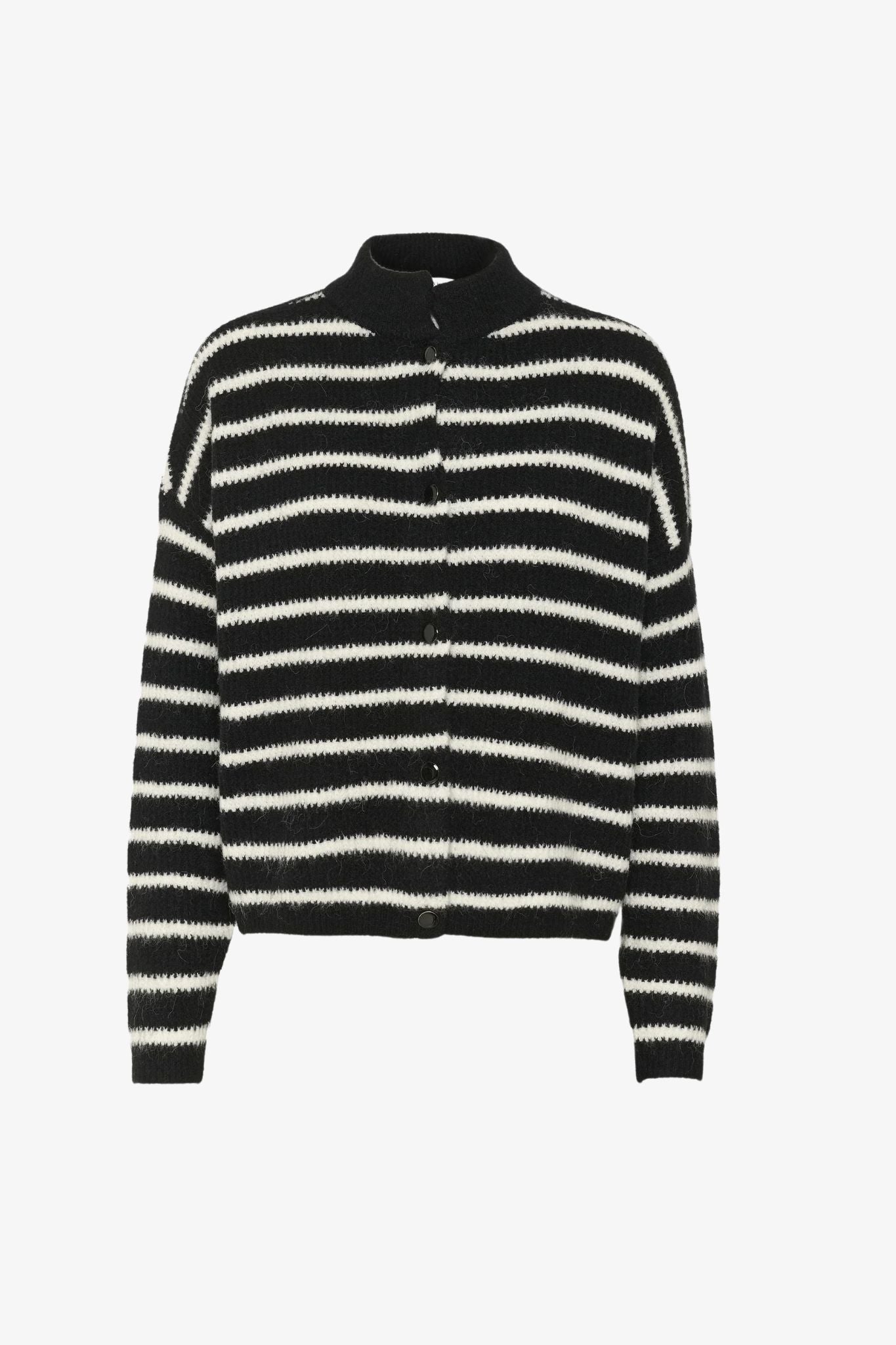 GZalpha short cardigan striped