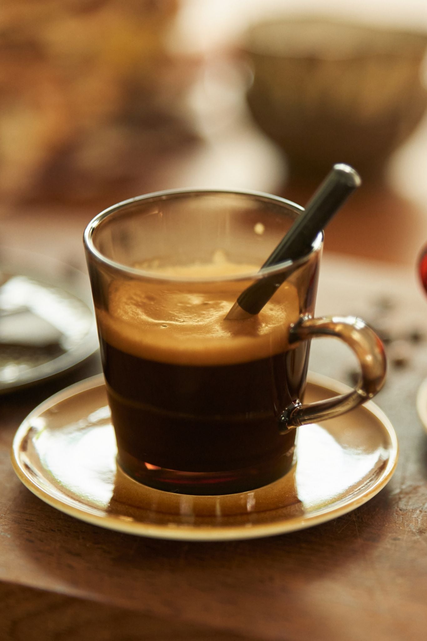 70s glassware coffee cups mud brown