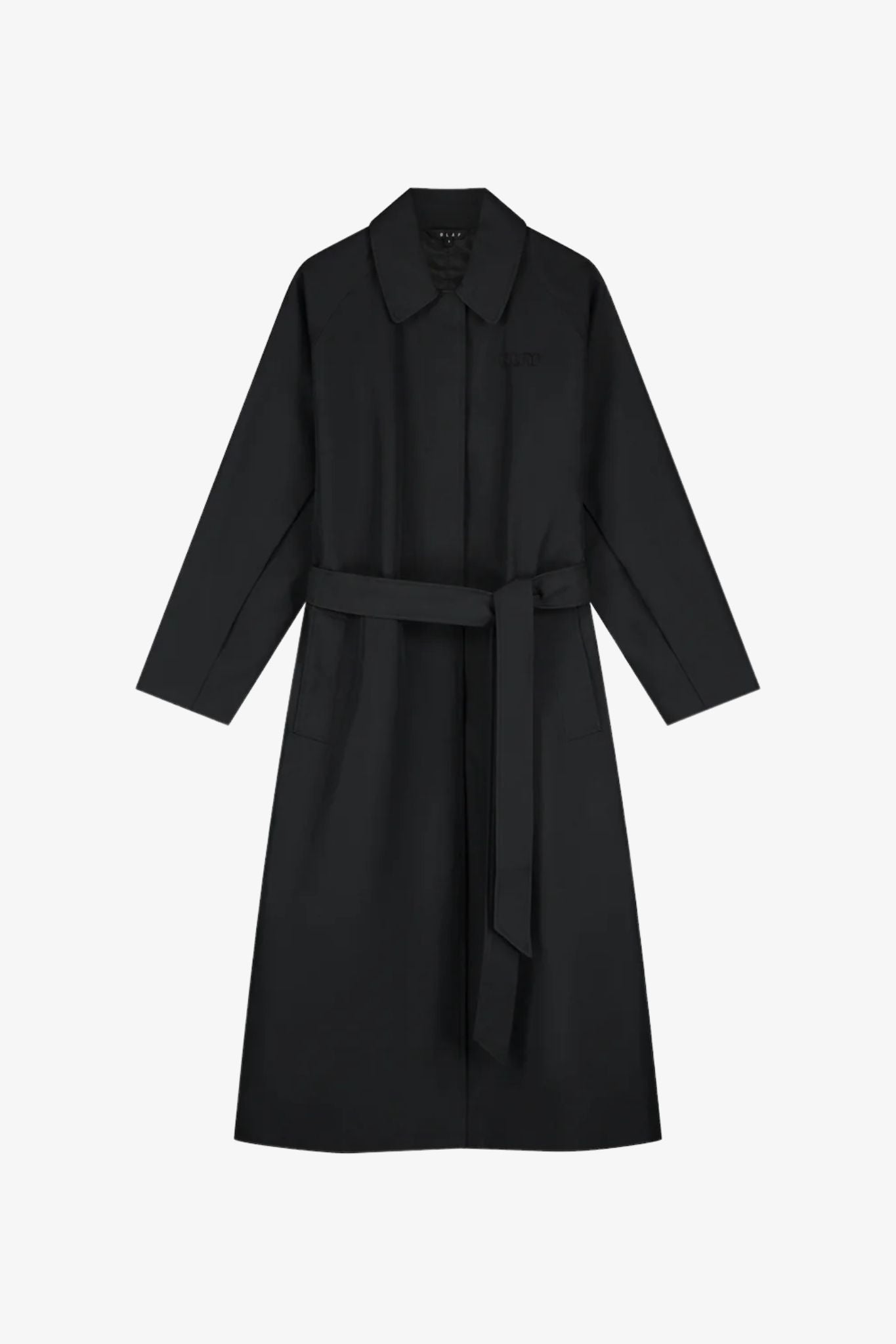 Retro Logo Trench Coat