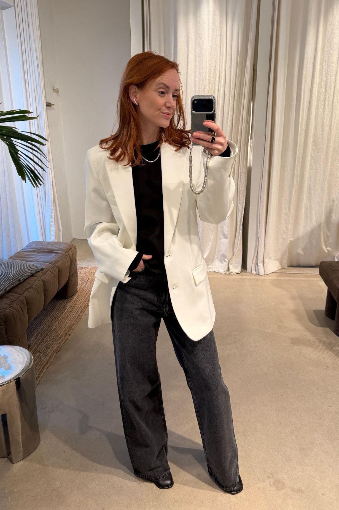 Indiana oversized blazer