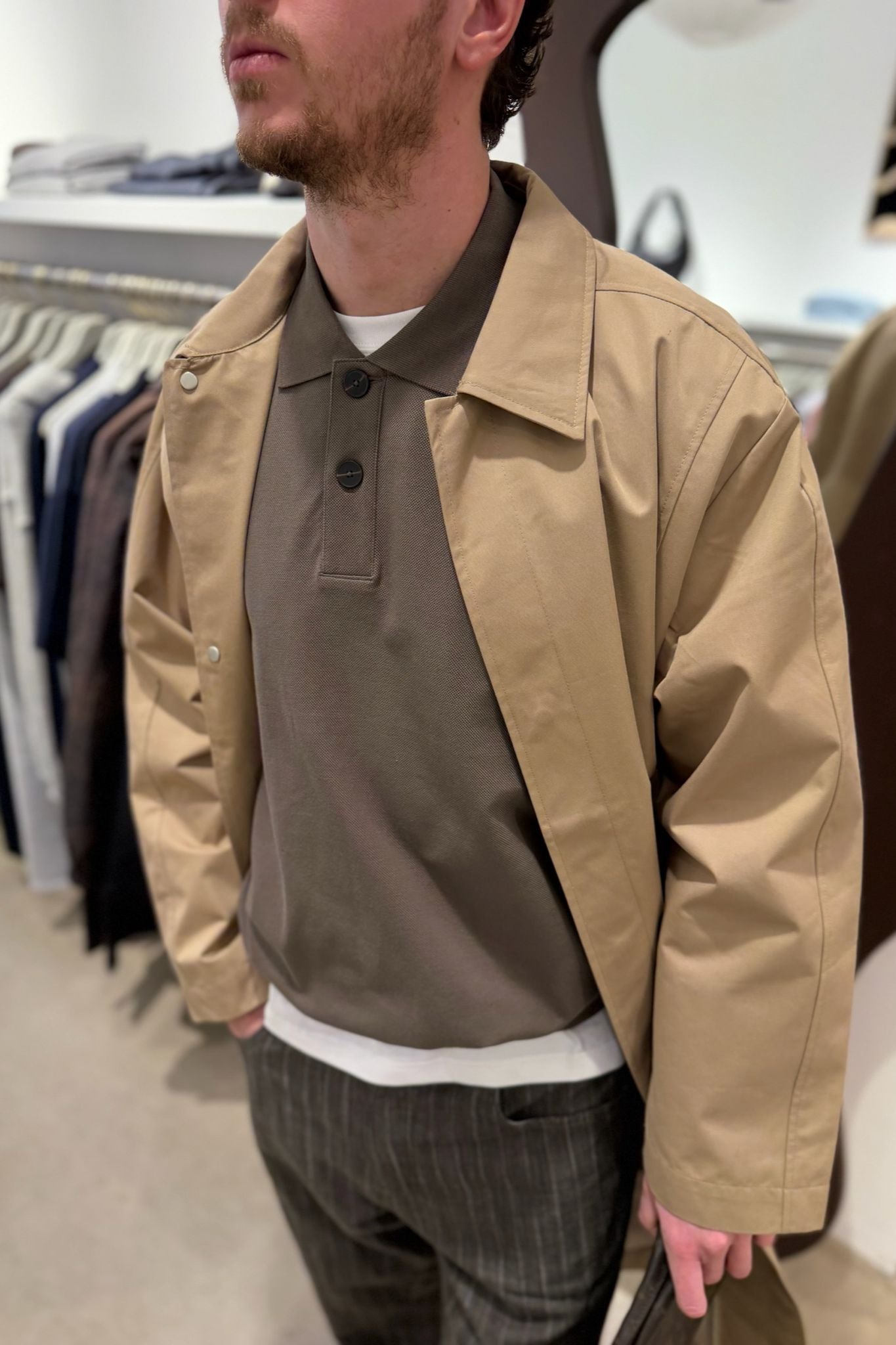 Anrarchel LS Polo Sweat