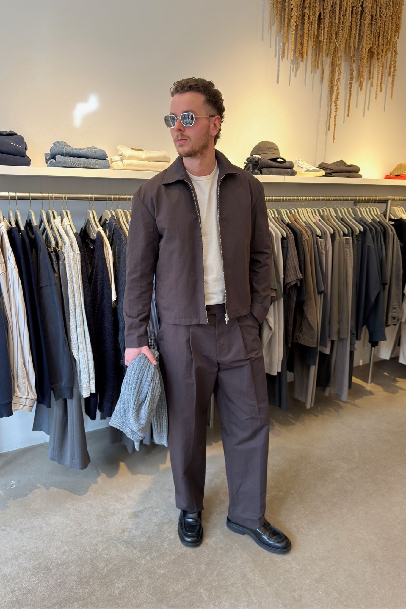 Anrhagen 261 linen blend overshirt