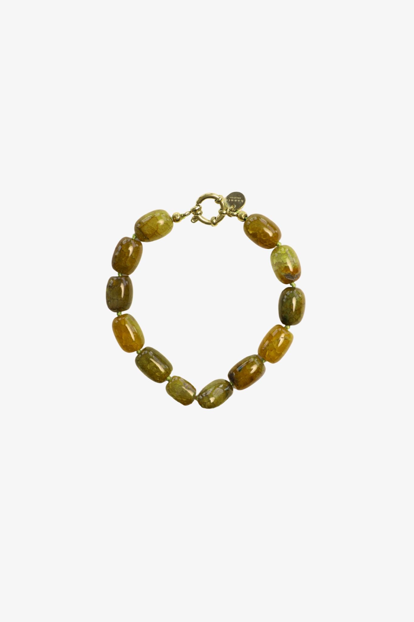 Bonnie Studios | Bobby forest green bracelet