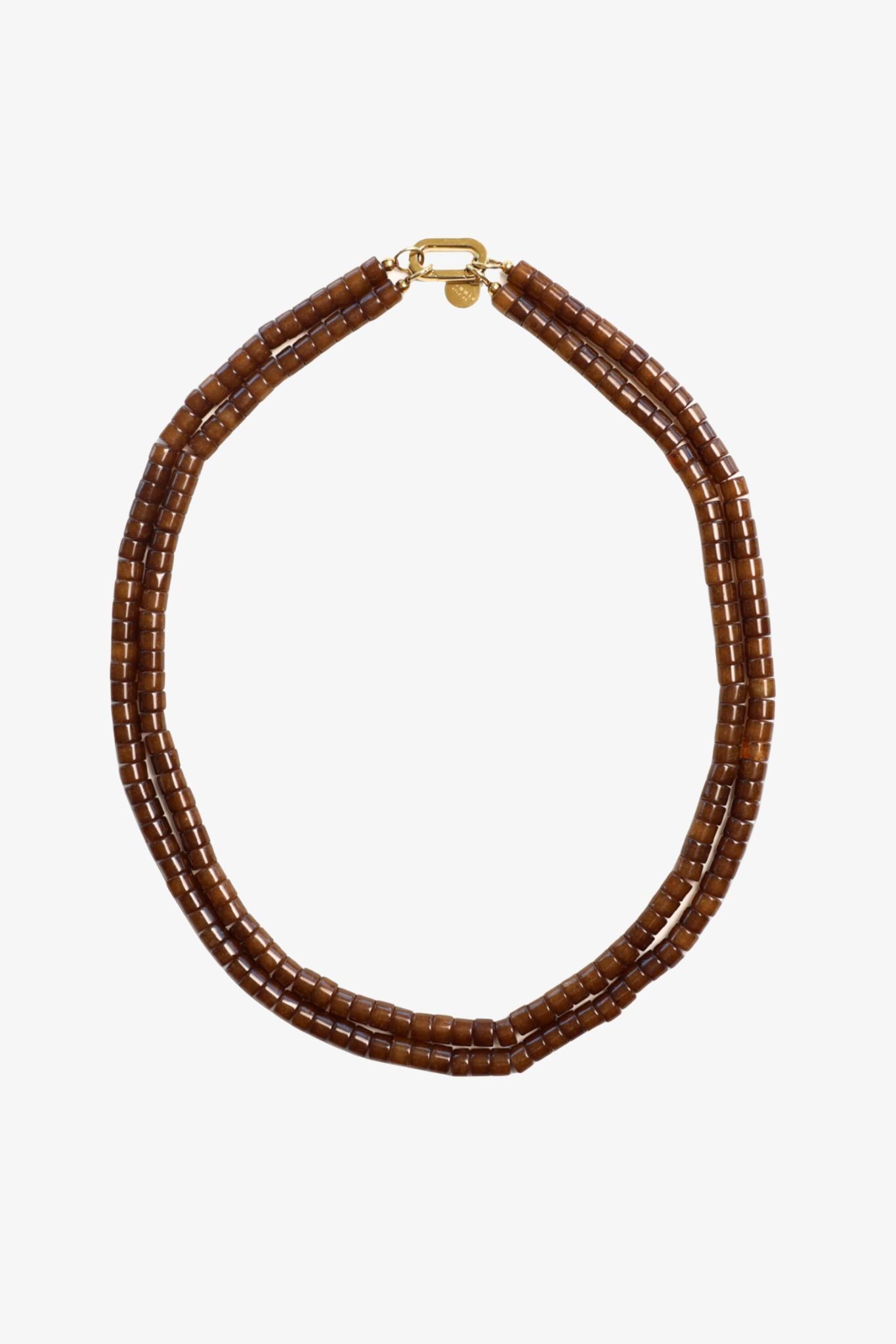 Bonnie Studios | Moos double brown Necklace