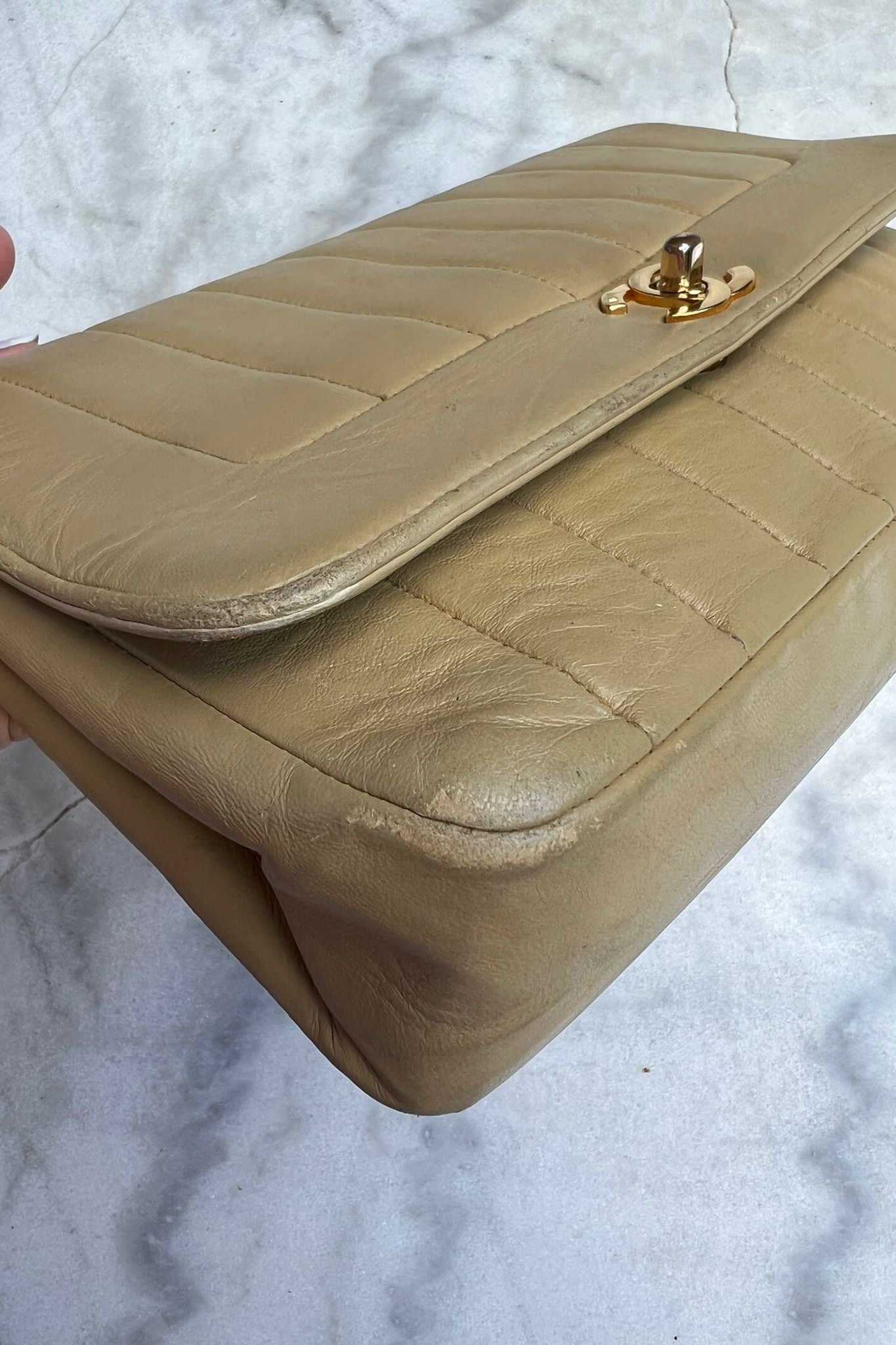 Chanel Vintage Diana single flap