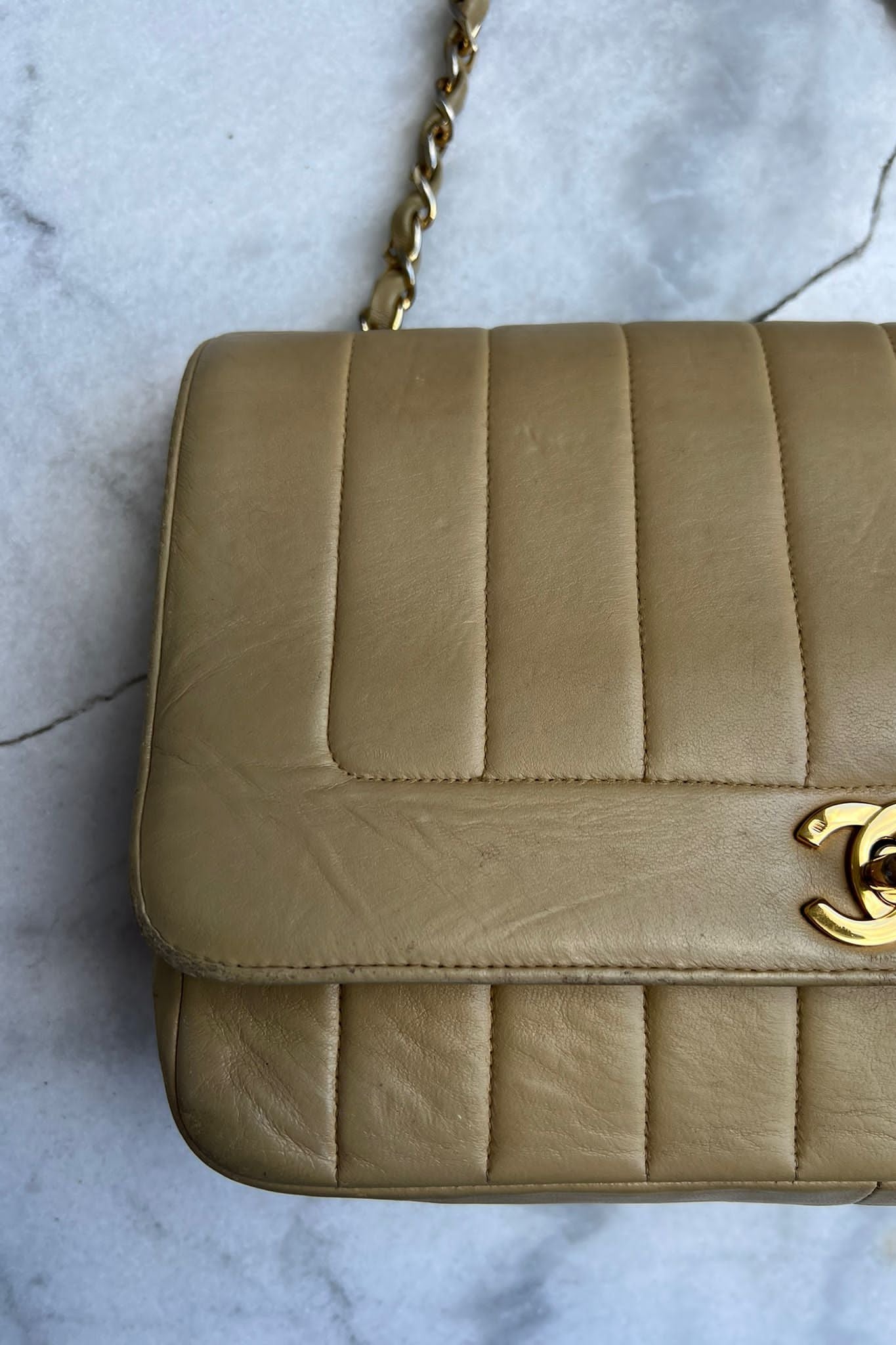 Chanel Vintage Diana single flap
