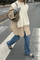Aran Knit Wool Vest