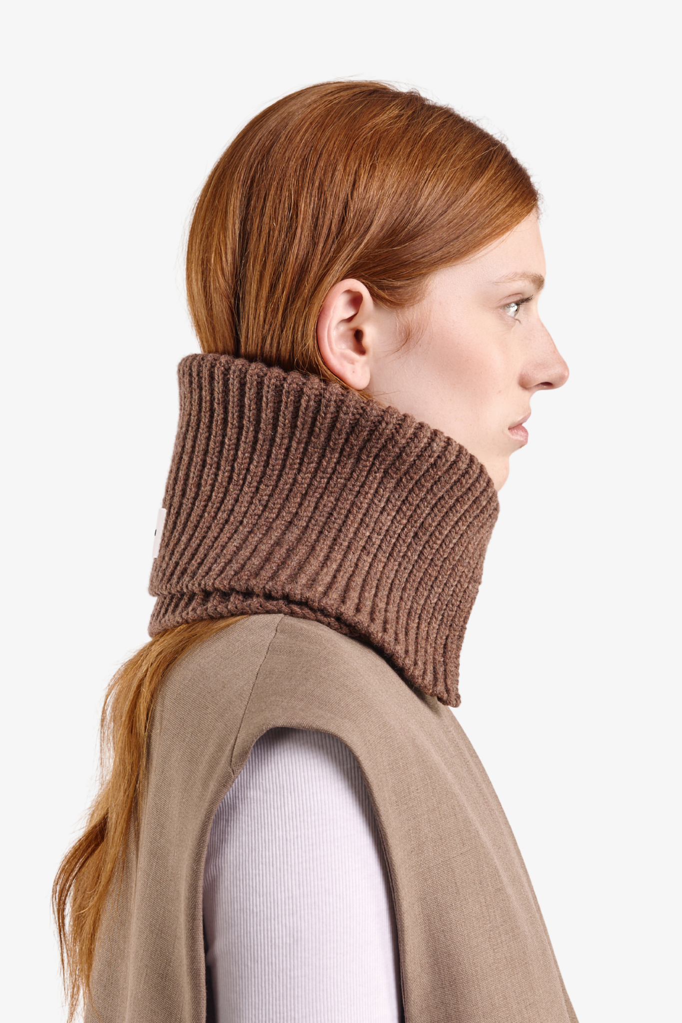 Cloimh | Wool folded neck warmer