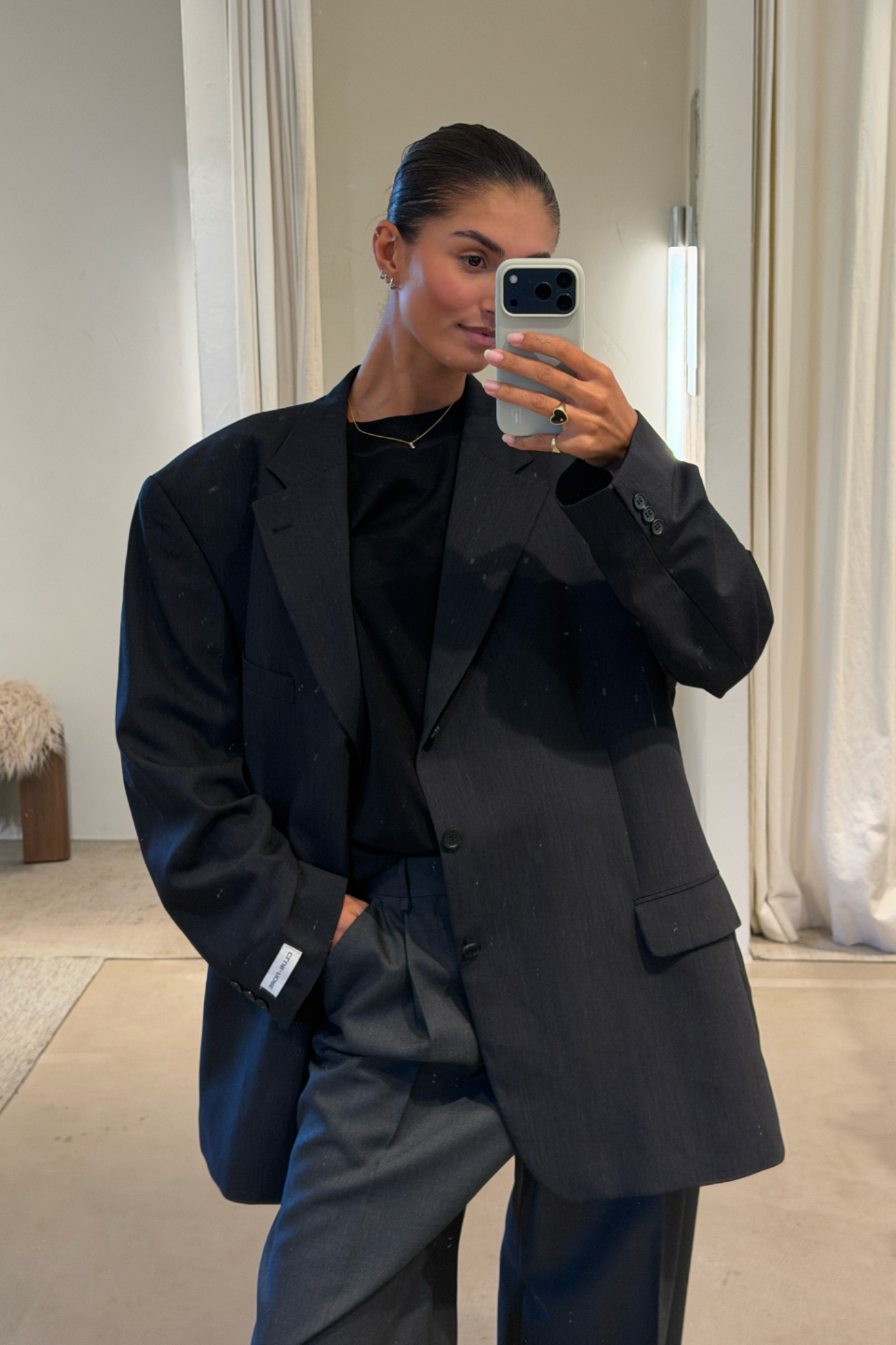 Club fiore | Blazer scrunch sleeve