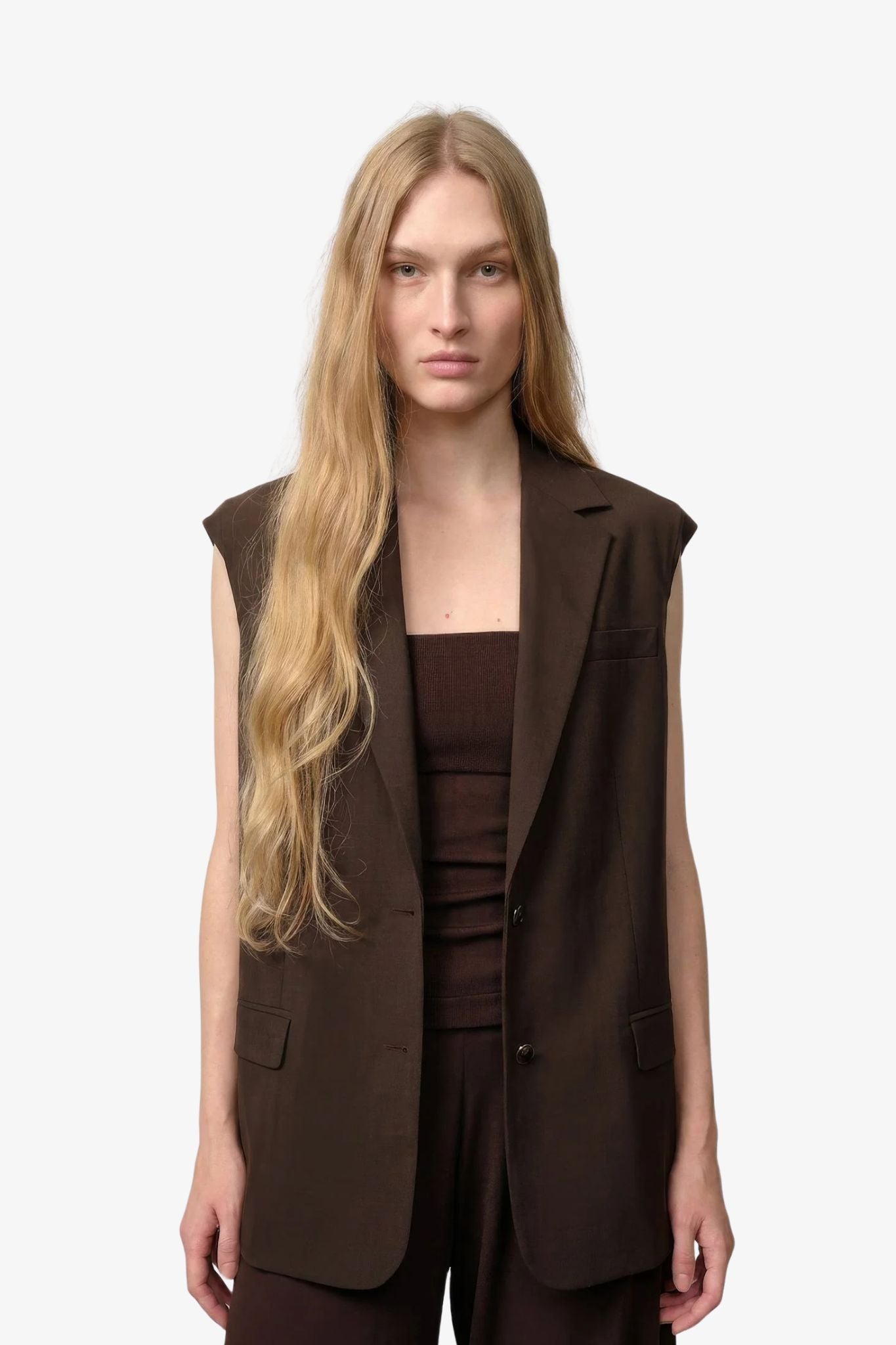Cohen Sleeveless Blazer
