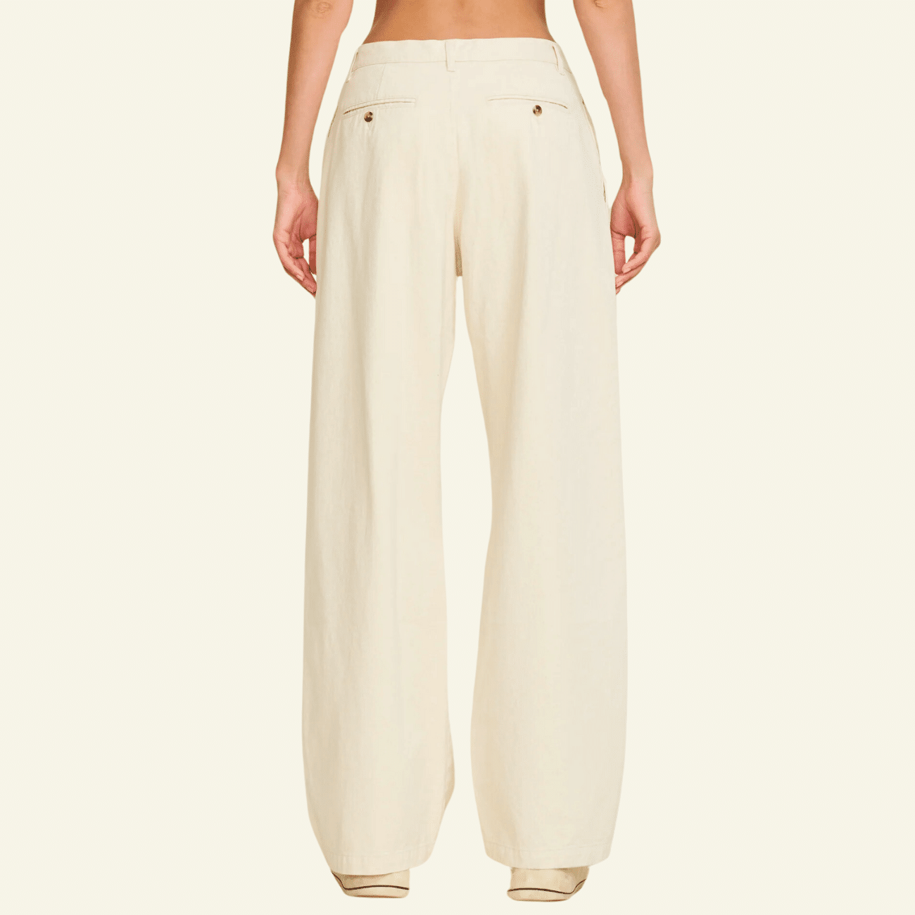 Denimist | Flat Front Wide Leg | 19034