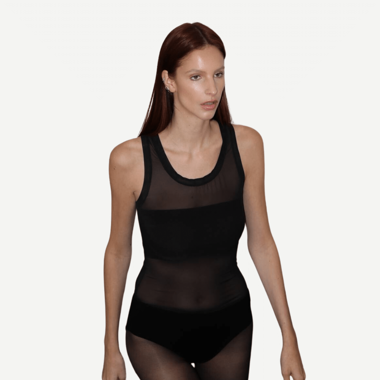 Dyo Studio | Sheer top black | 20530