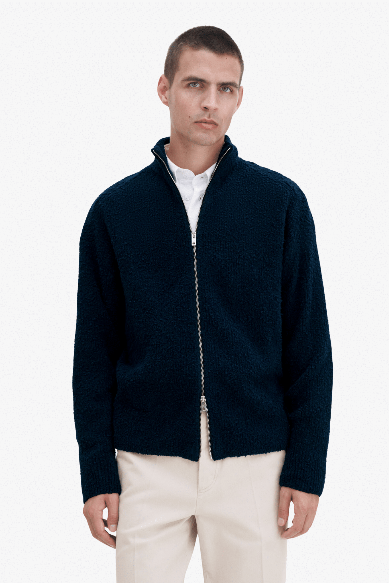 Filippa K |Ribbed zip Cardigan | 21819