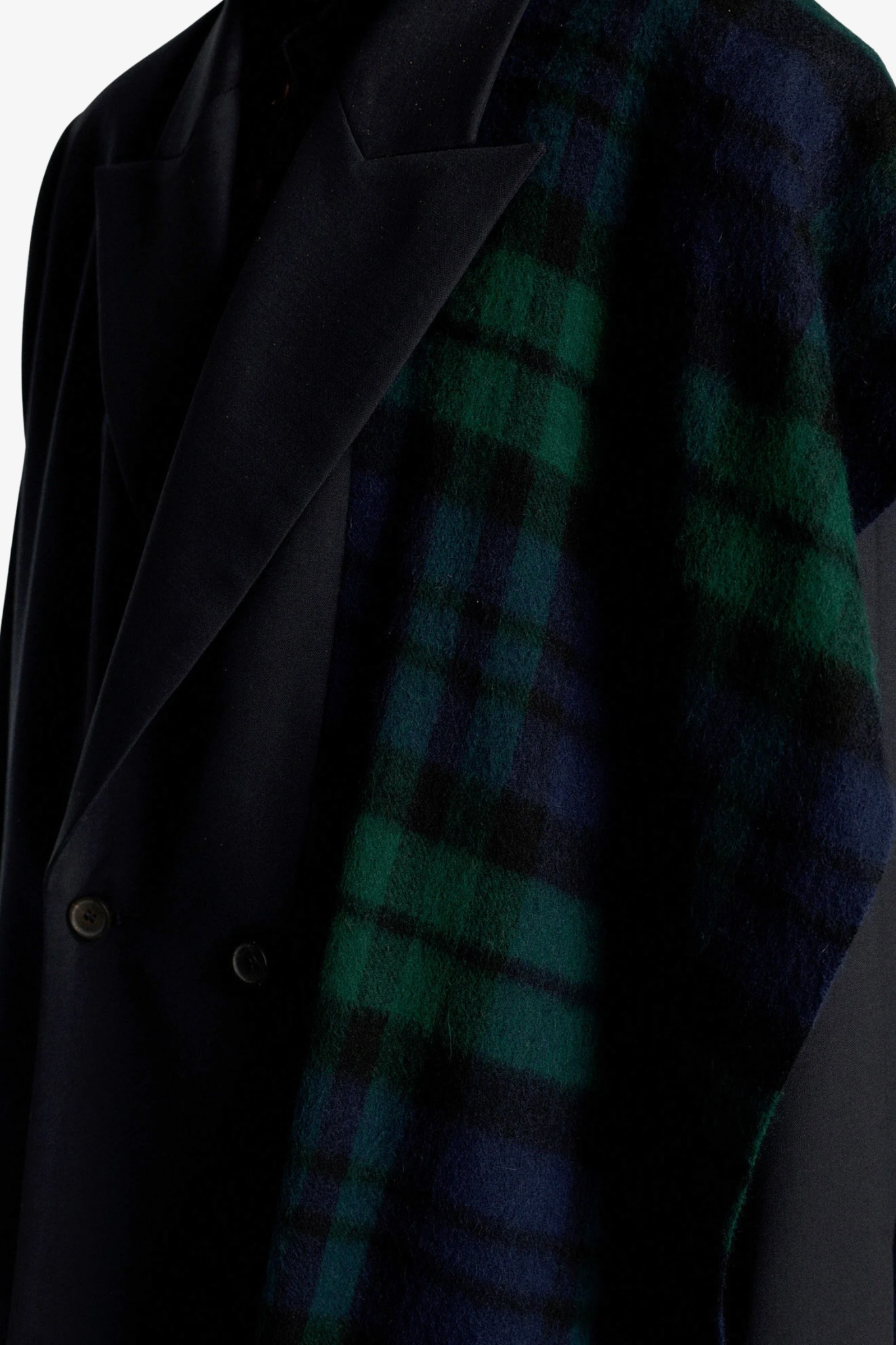 Frenken | Crushed scarf blazer
