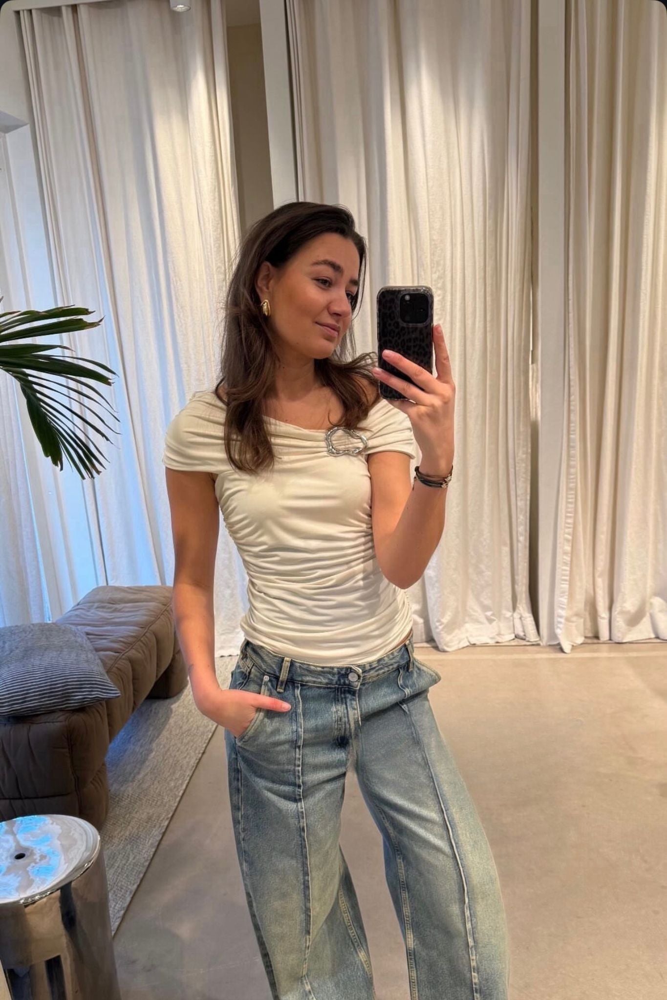 GZlaily off shoulder top