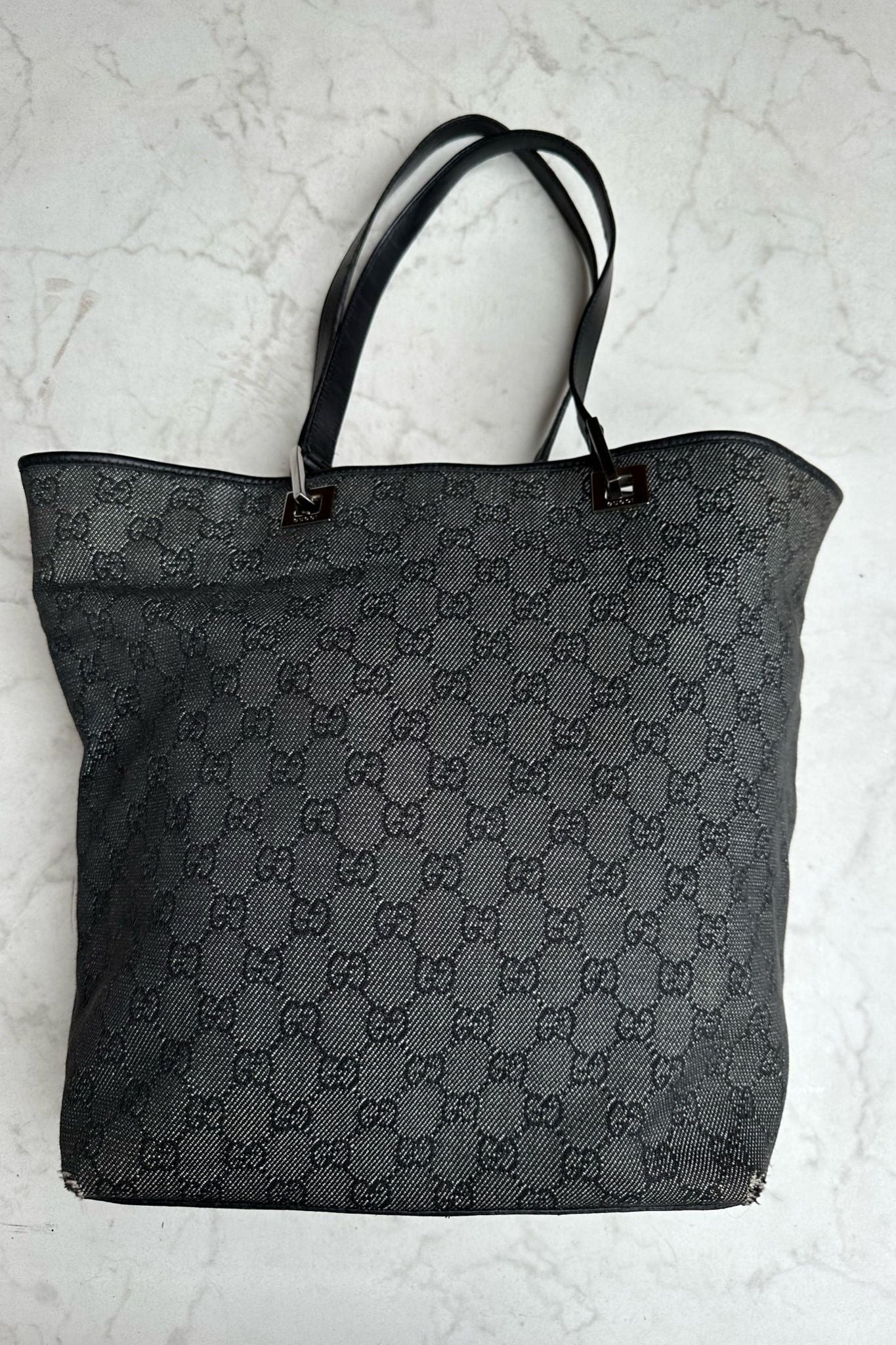 Gucci Grey canvas bag