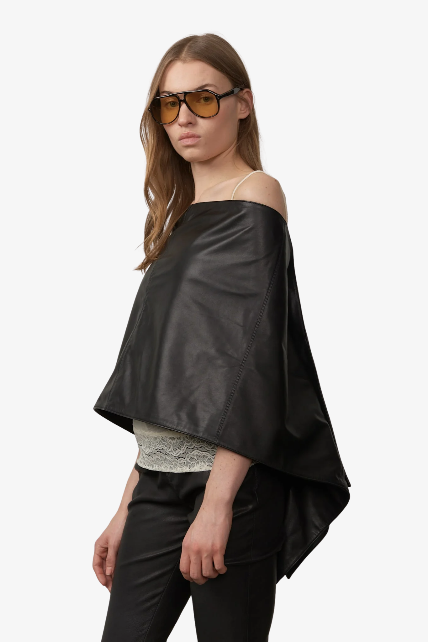 Herskind | Big leather scarf