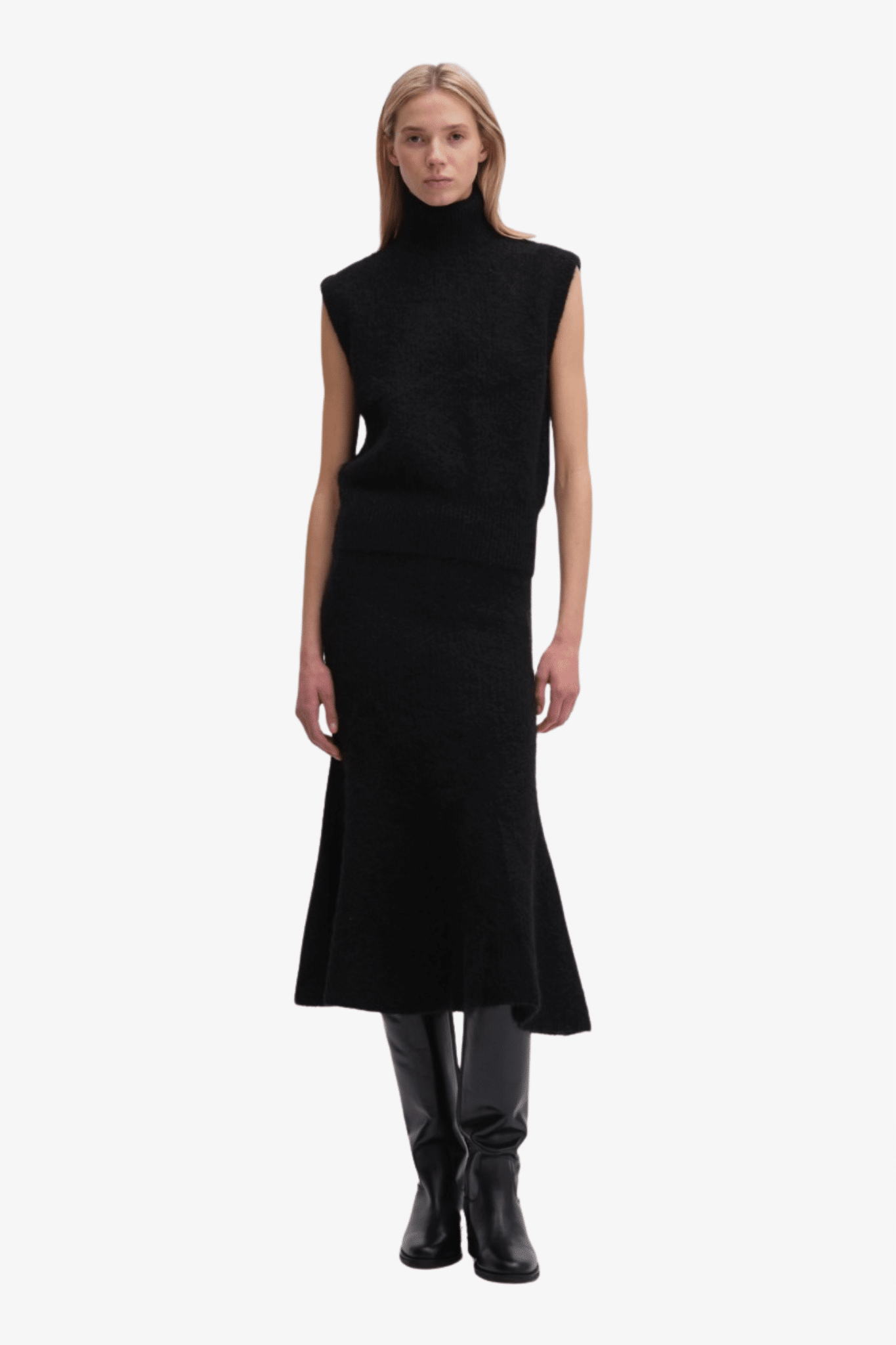 Knit midi skirt | 21807