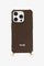 Dark brown case