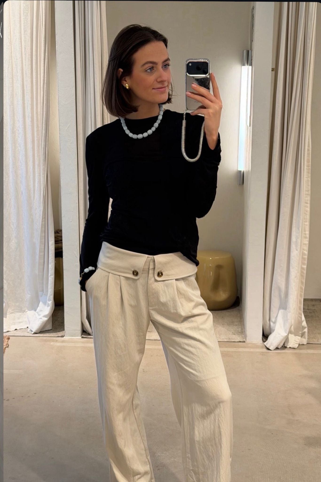 Leia sand flow pants
