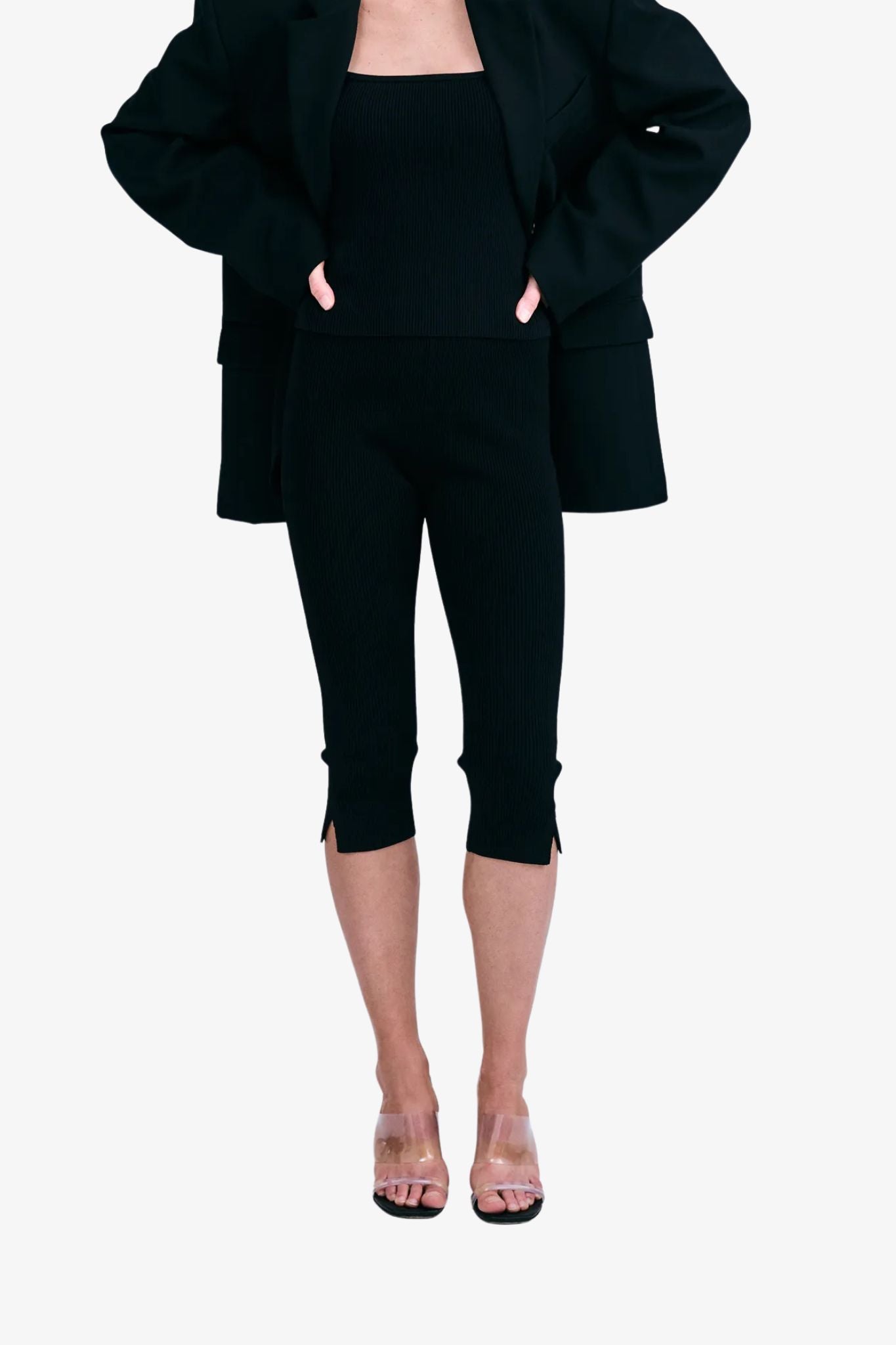 Mauve capri legging