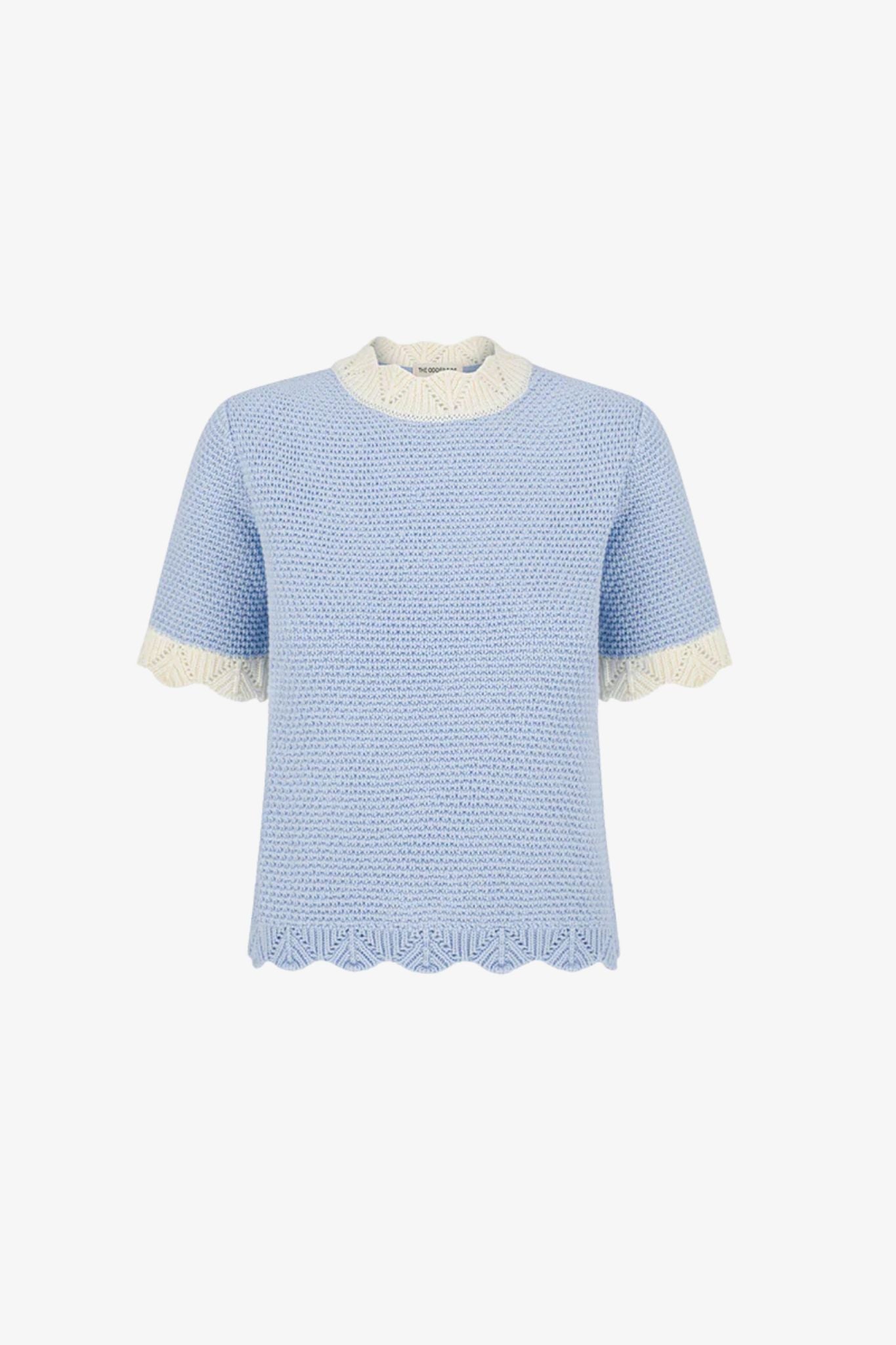 Milky knitted top