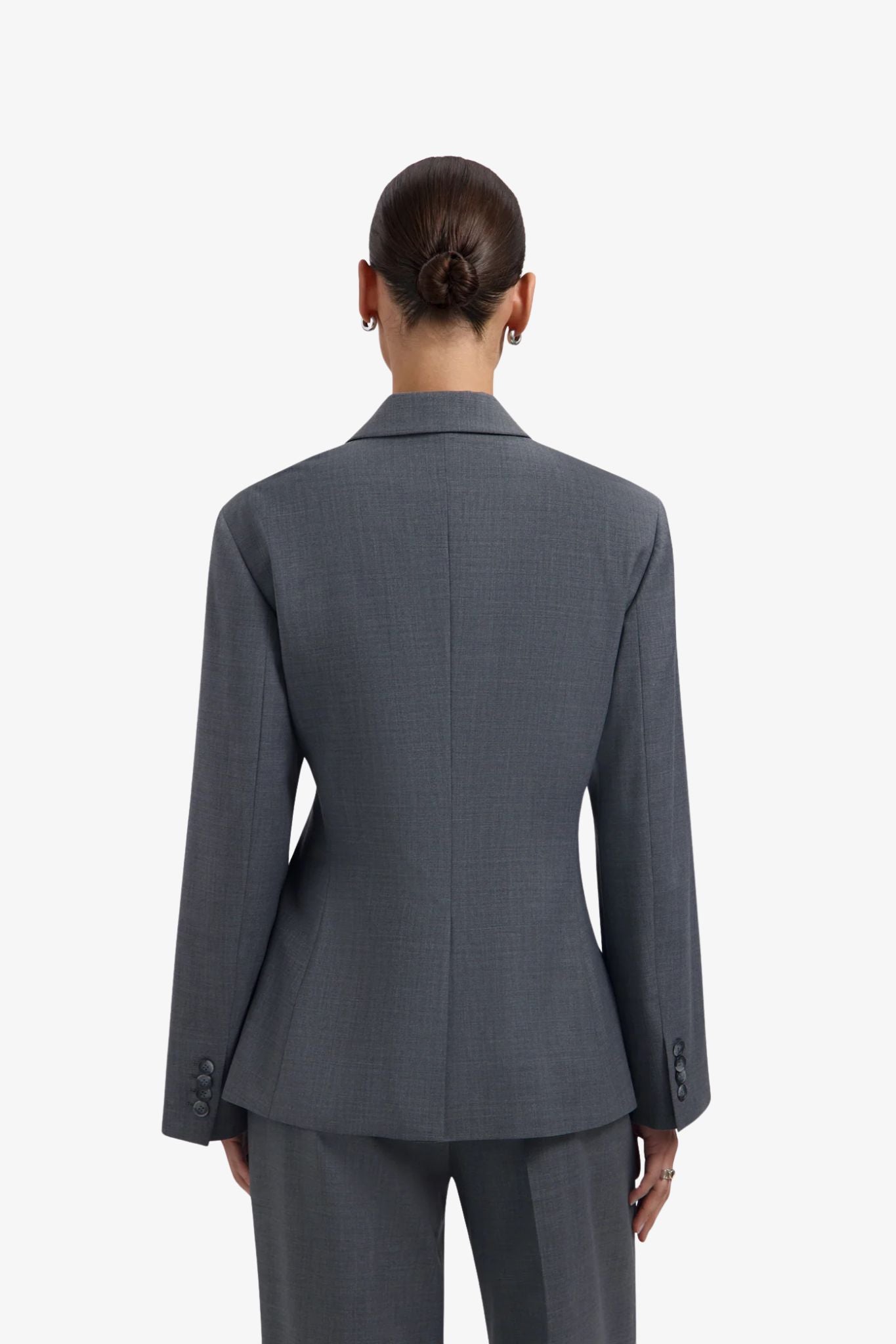 Olaf | Wool asymetric blazer