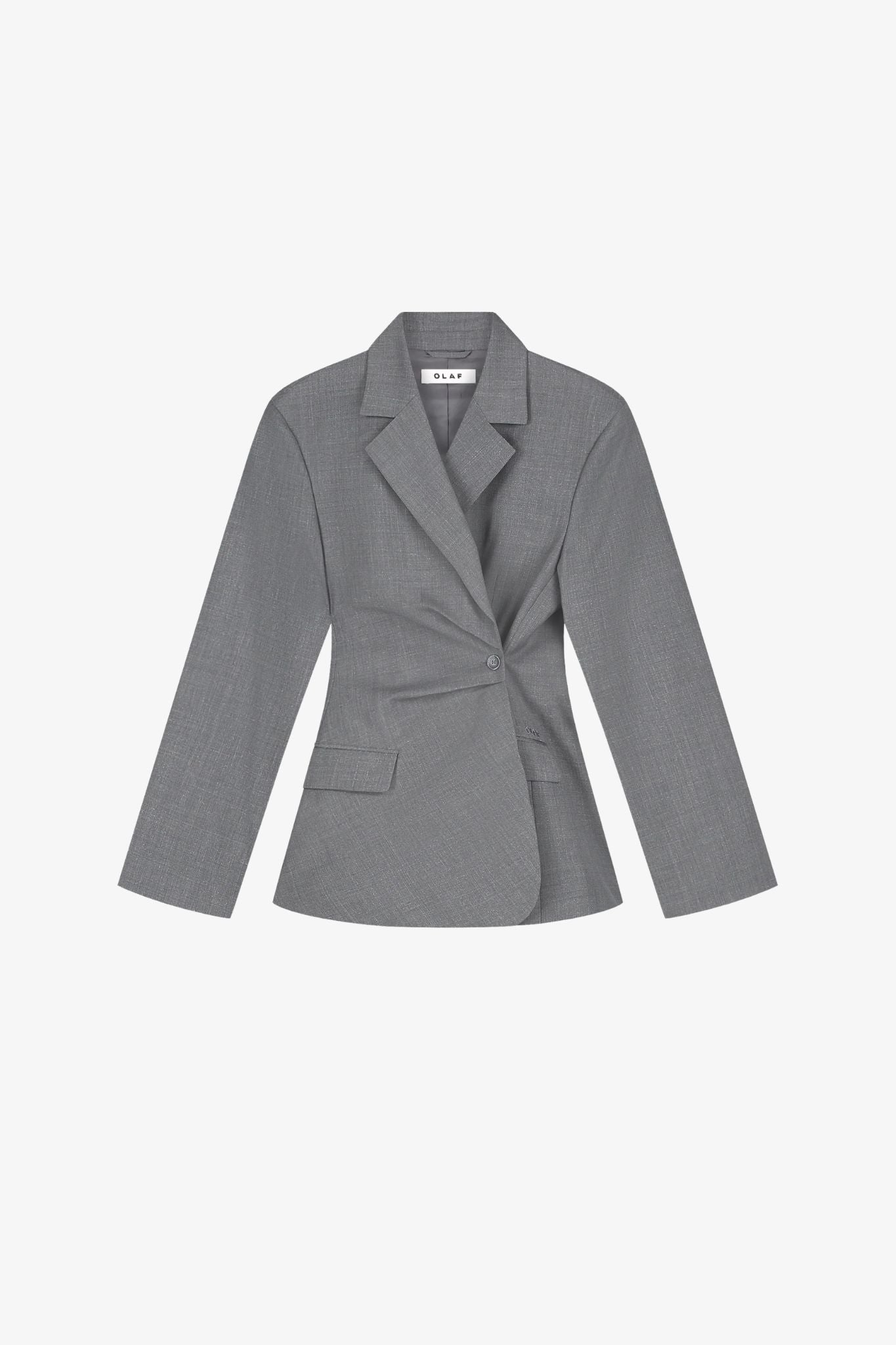Olaf | Wool asymetric blazer