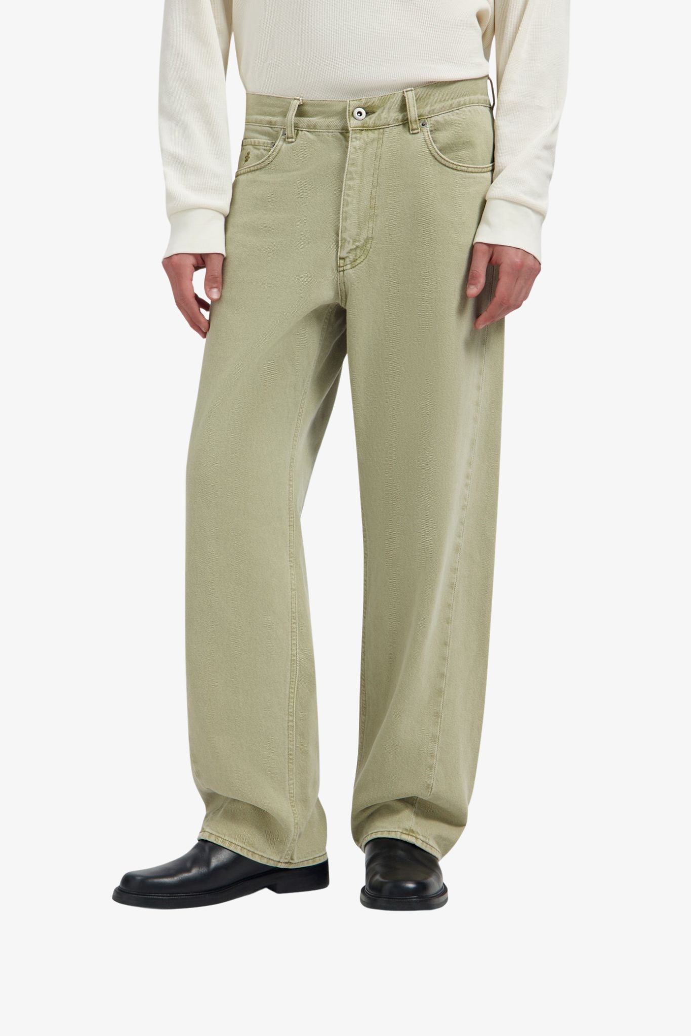Relaxed denim pant