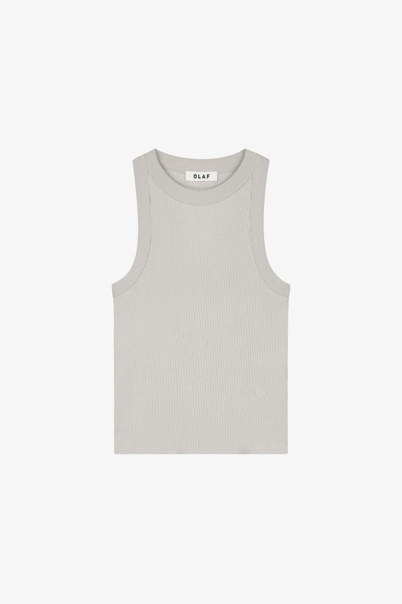 Retro Logo Rib Tank Top