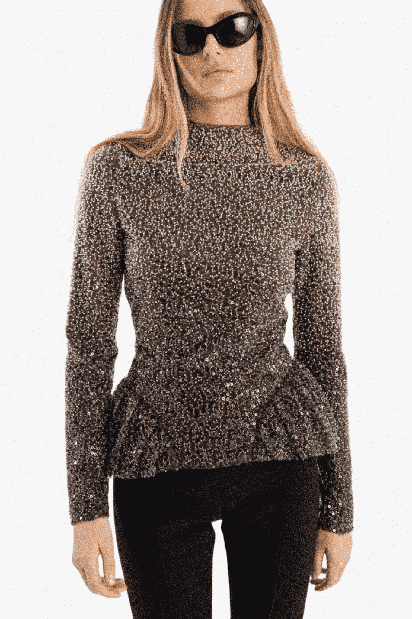 Rotate | Beaded LS Top | 21709