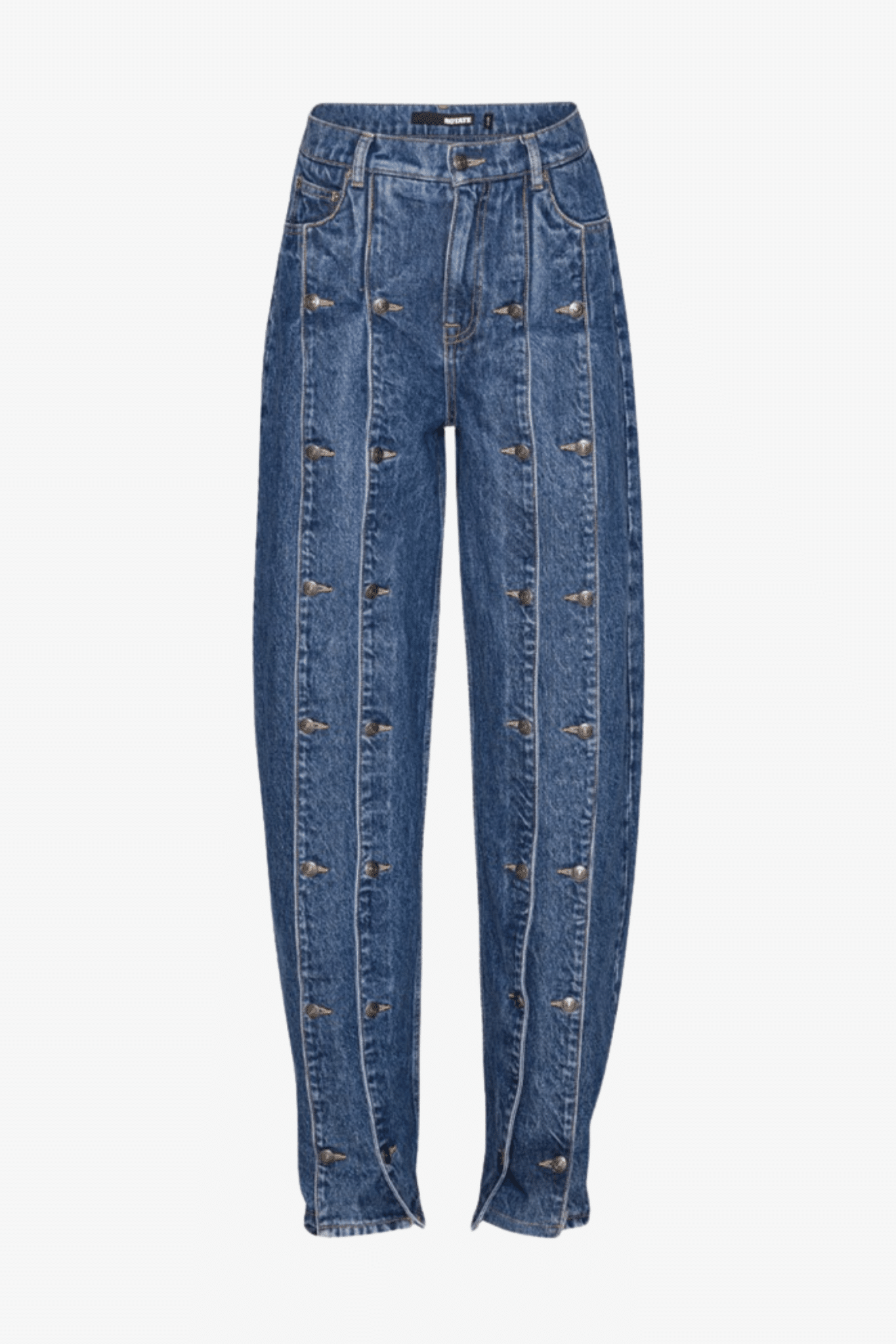 Rotate | Button Wide Jeans | 21097