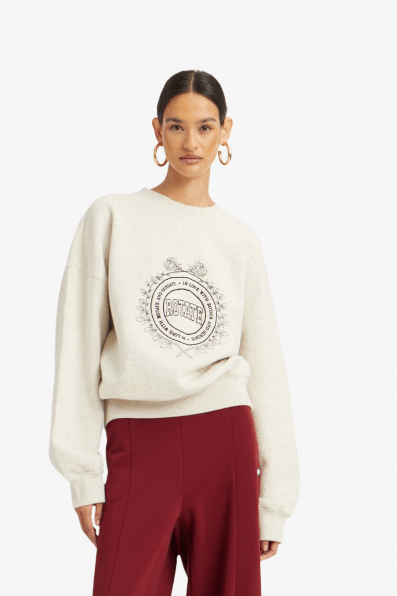 Rotate | Heavy Sweat Crewneck | 21417