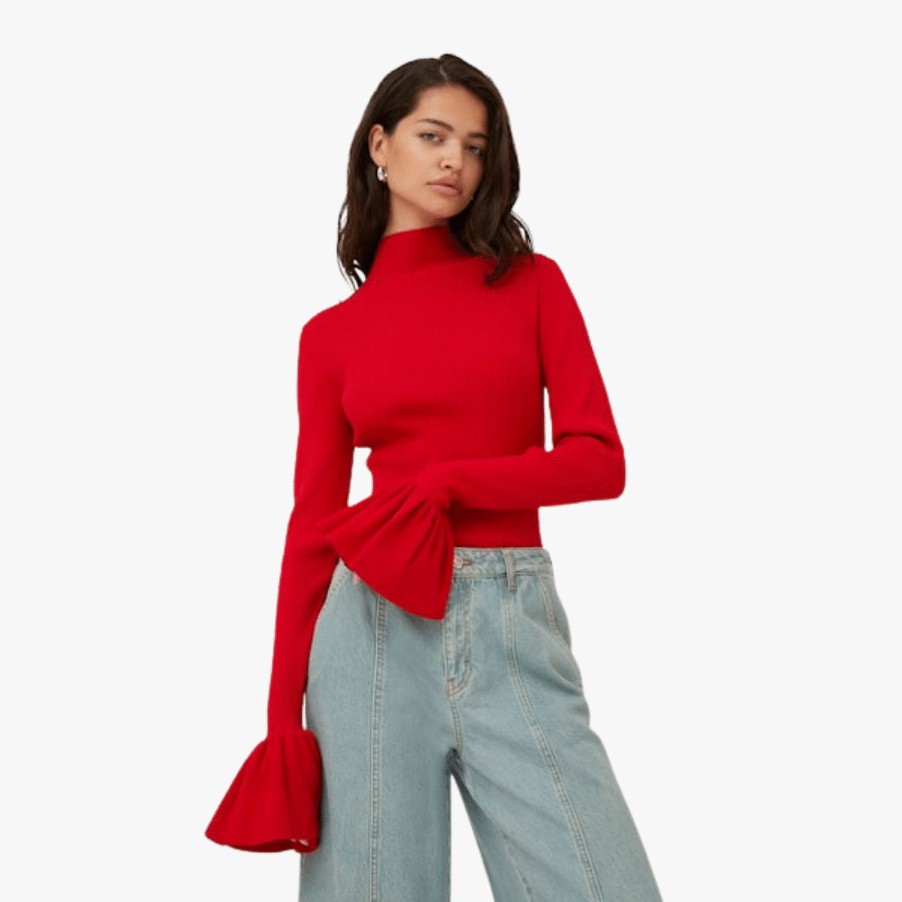 Rotate | Knit High Neck Top | 20540