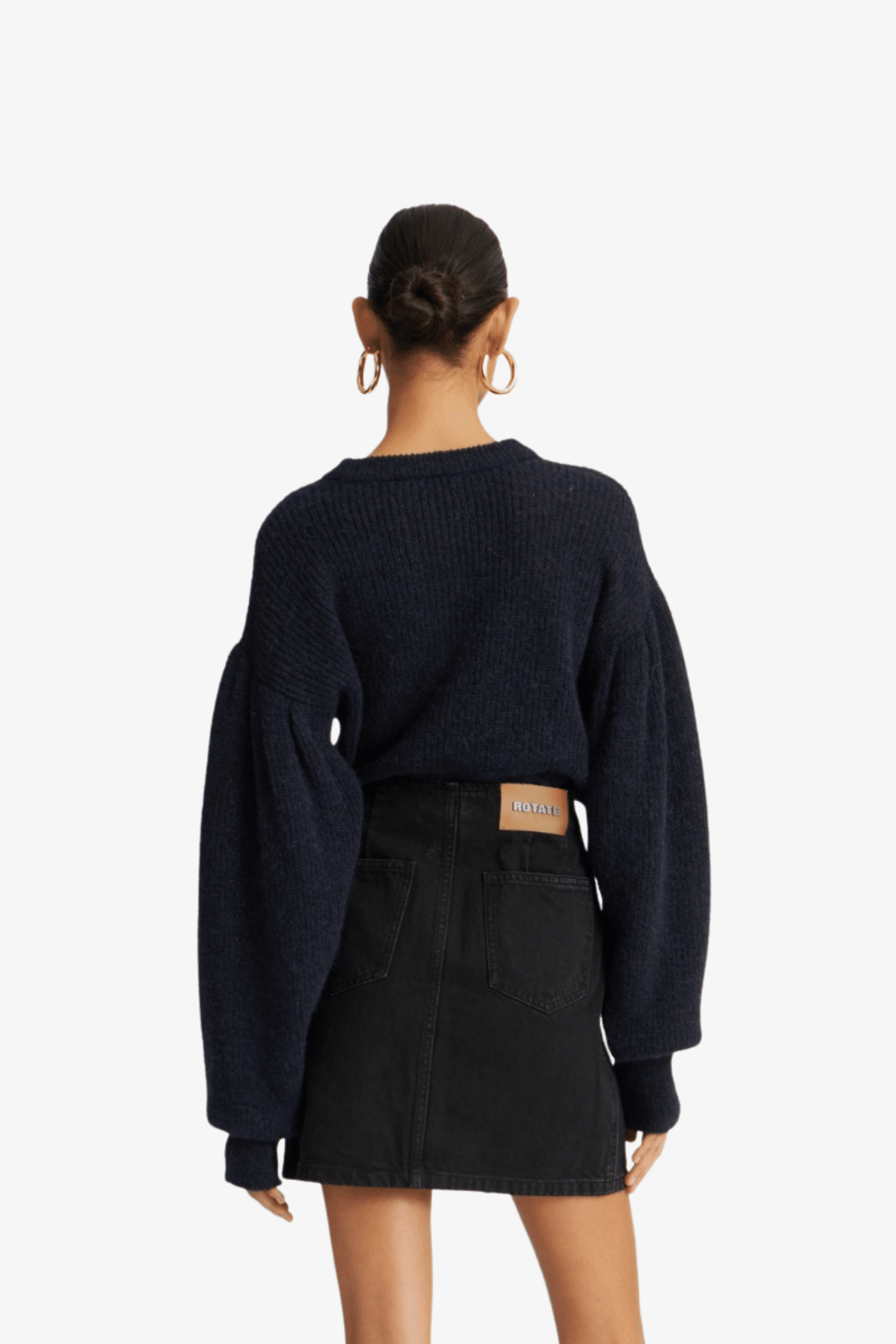 Rotate | Knit Puff Crewneck | 21511