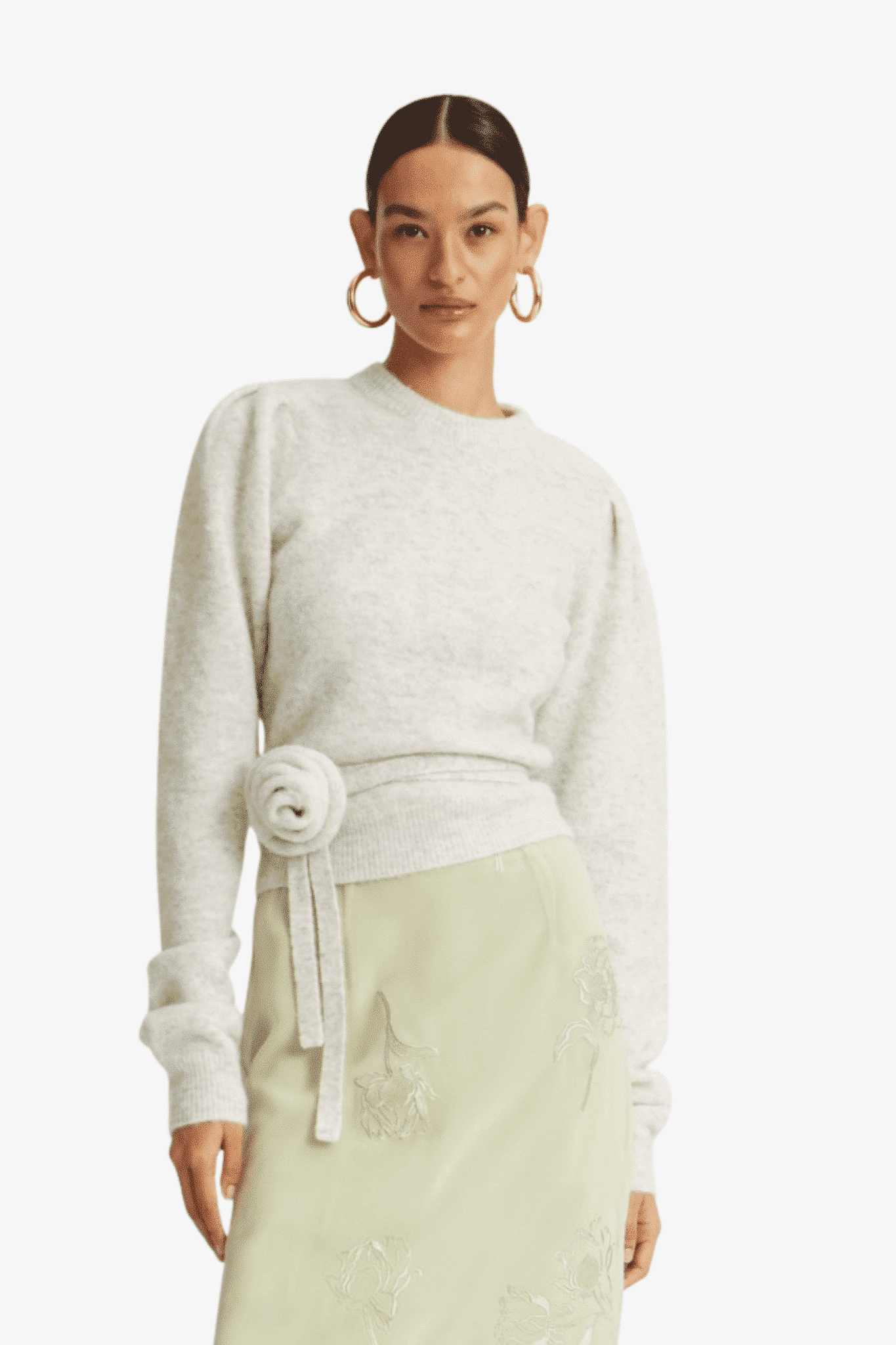 Rotate | Knit puff Crewneck | 21444