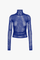 Mesh Ruched Top
