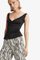 Rotate | Satin Fitted Top | 21447
